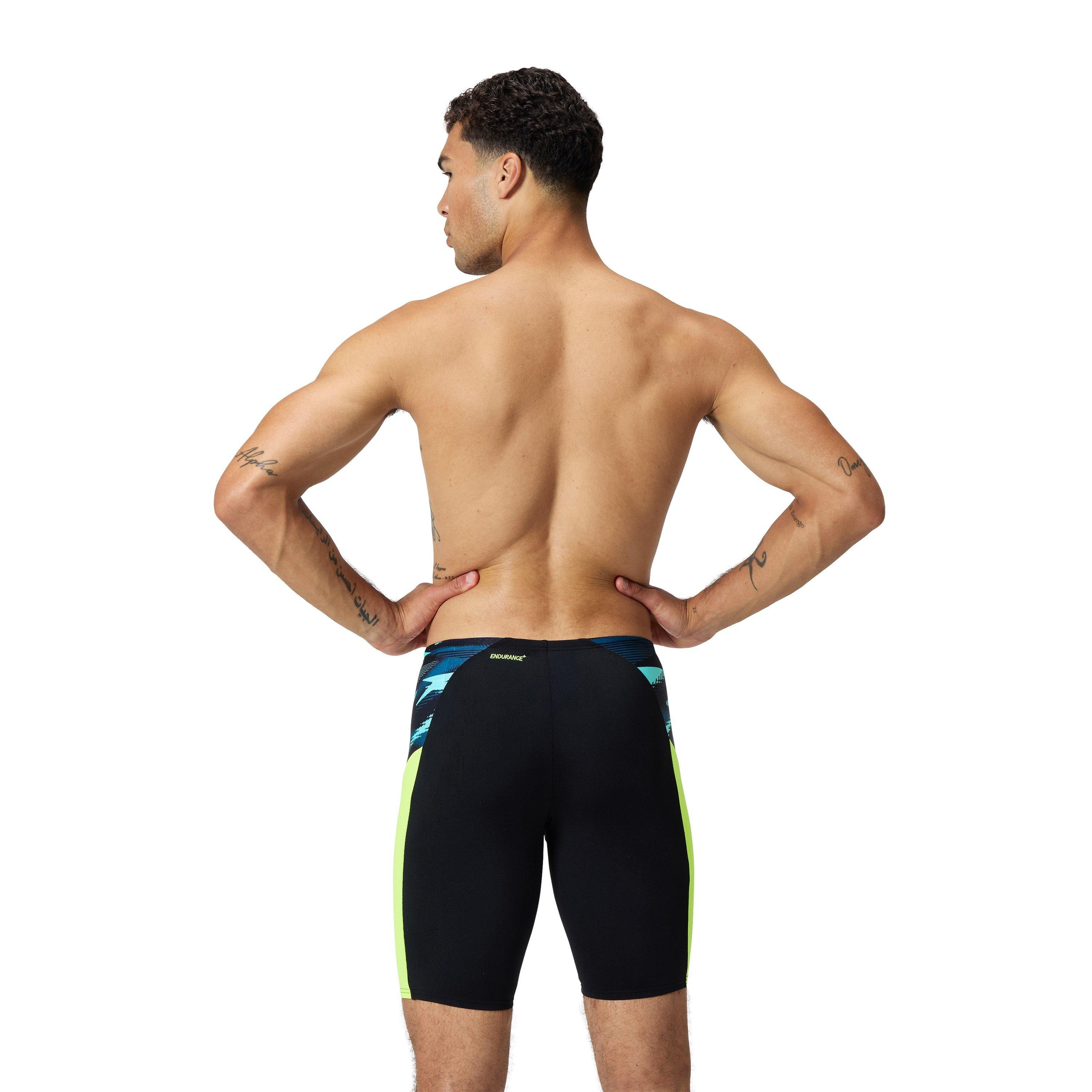 Blk/Hyper Yel - Speedo - Splice Jammers Mens - 6