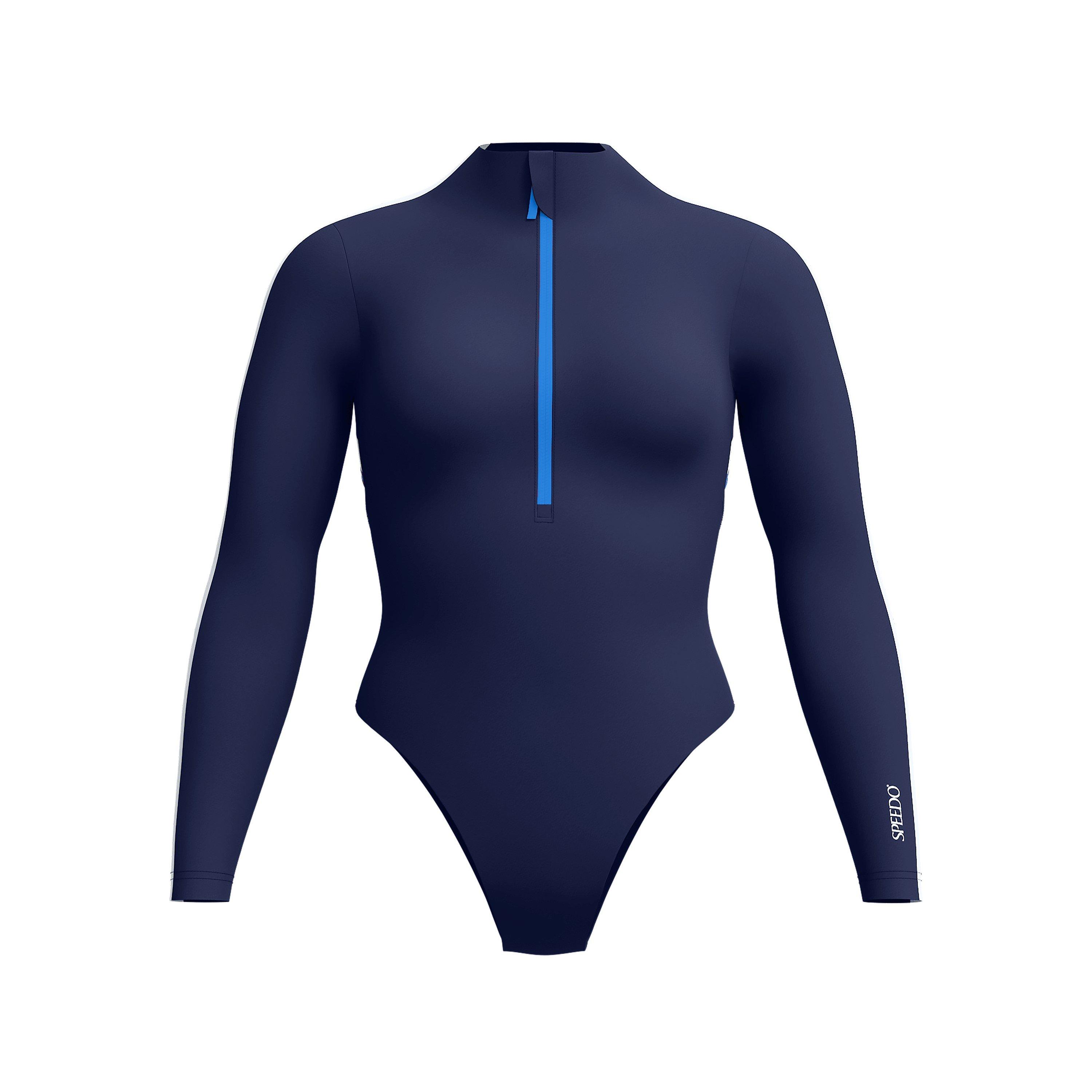 Peacoat - Speedo - LS Zip Suit Ld53 - 2