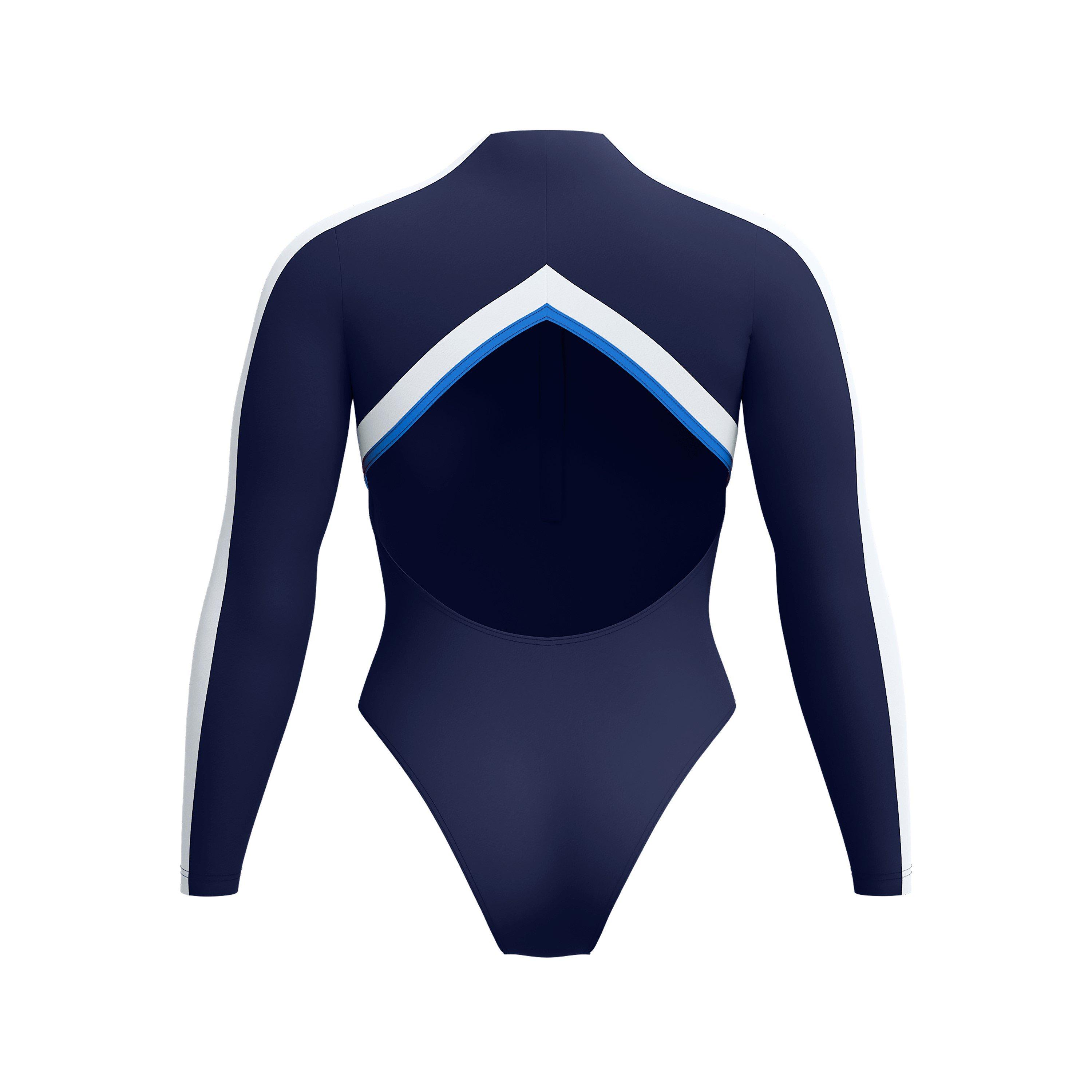 Peacoat - Speedo - LS Zip Suit Ld53 - 4