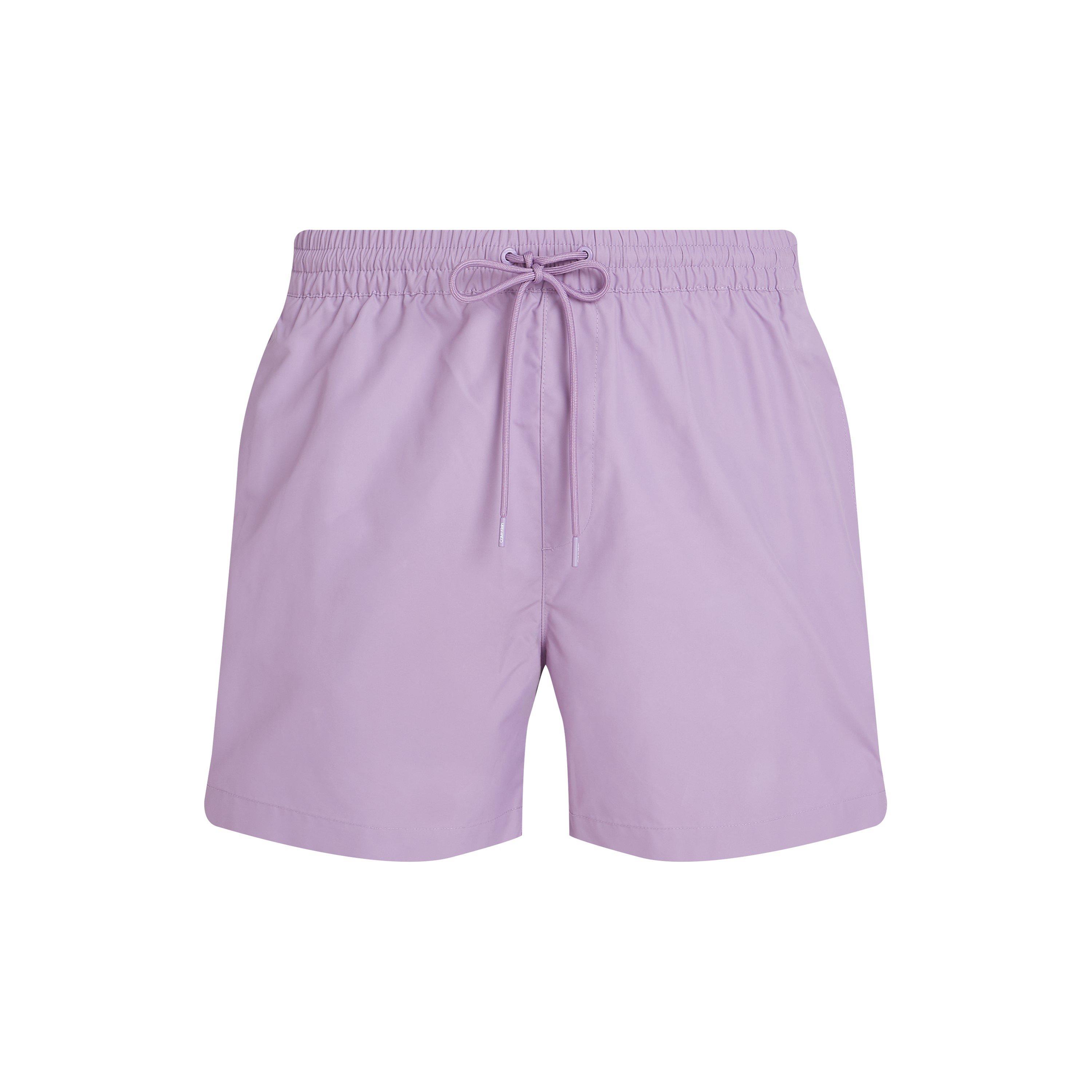 Calvin Klein Men's Medium Tape Swim Shorts - Lilac Quartz - 2XL