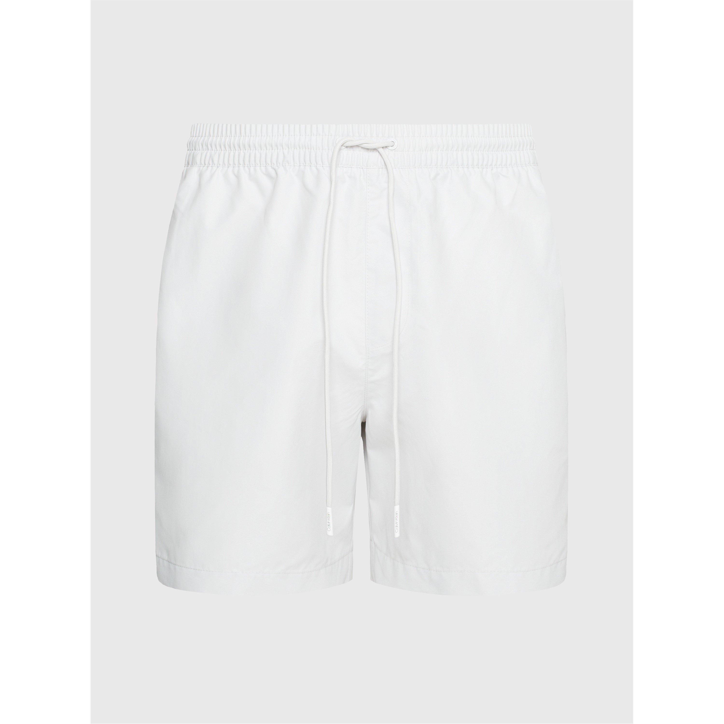 Calvin Klein Medium Tape Swim Shorts Mens - NimbusCloud CHZ - Size 2XL