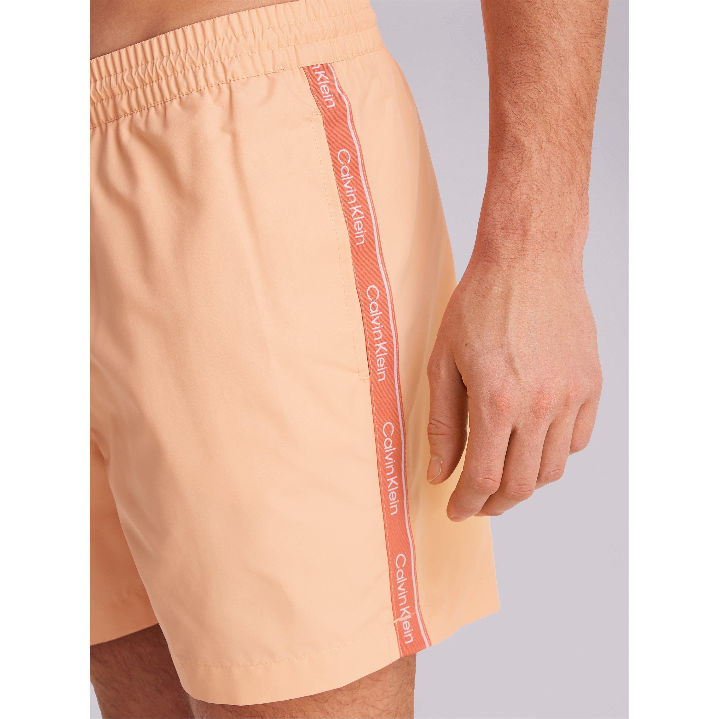 Light Cataloupe - Calvin Klein - Medium Tape Swim Shorts Mens - 2
