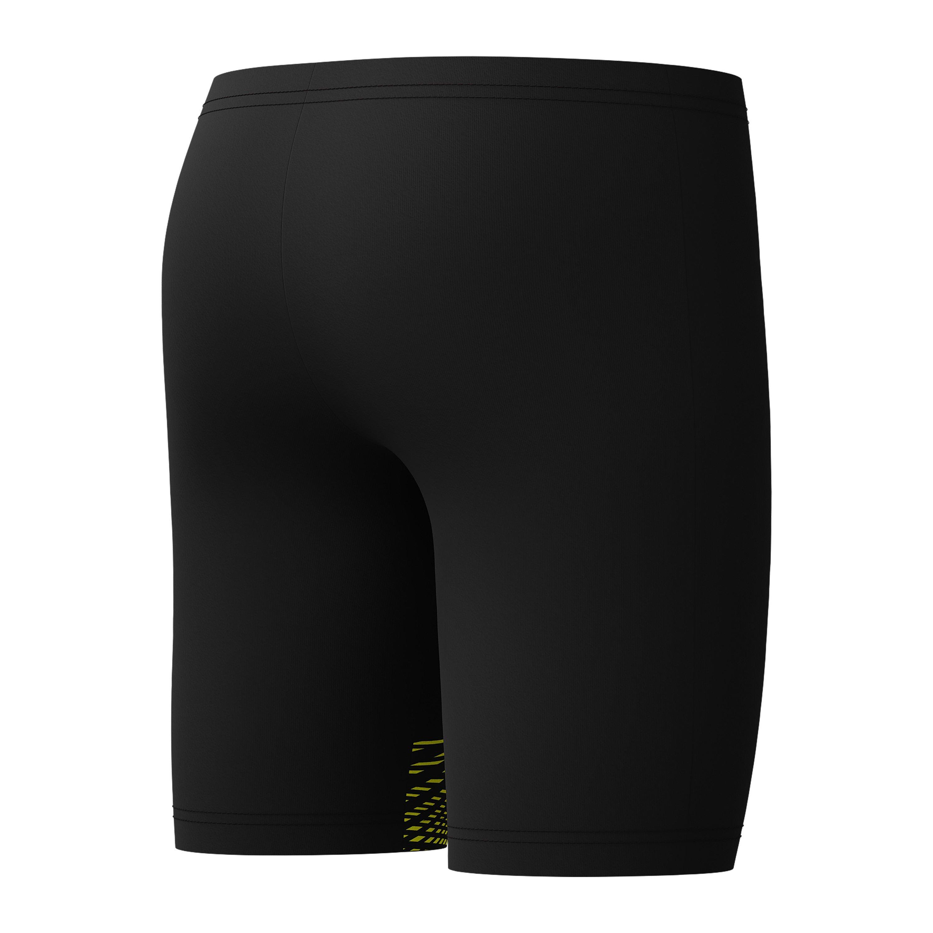 Blk/Hyper Yel - Speedo - Medley Logo Jammers Juniors - 4