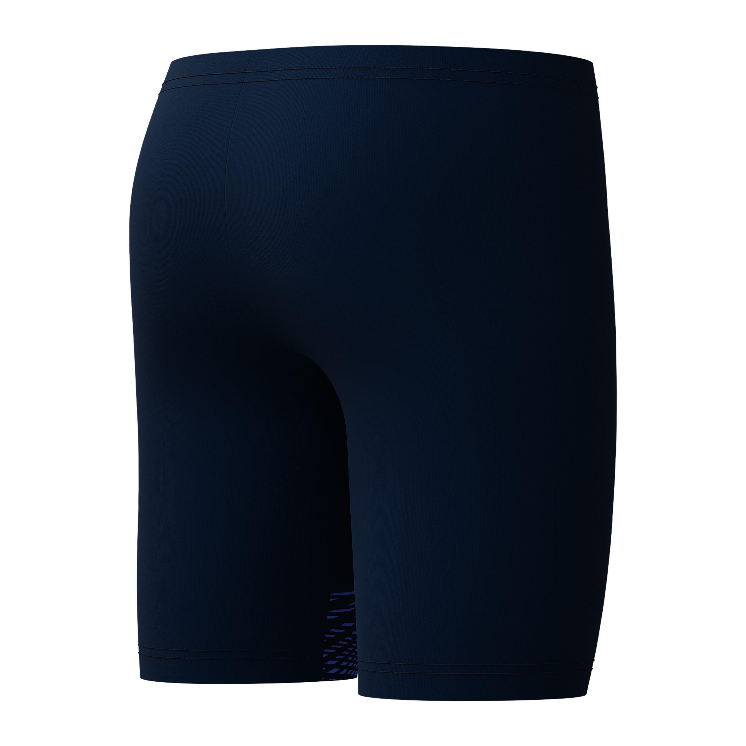 Navy/Cobalt Pop - Speedo - Speedo Medley Logo Jammers Juniors - 4