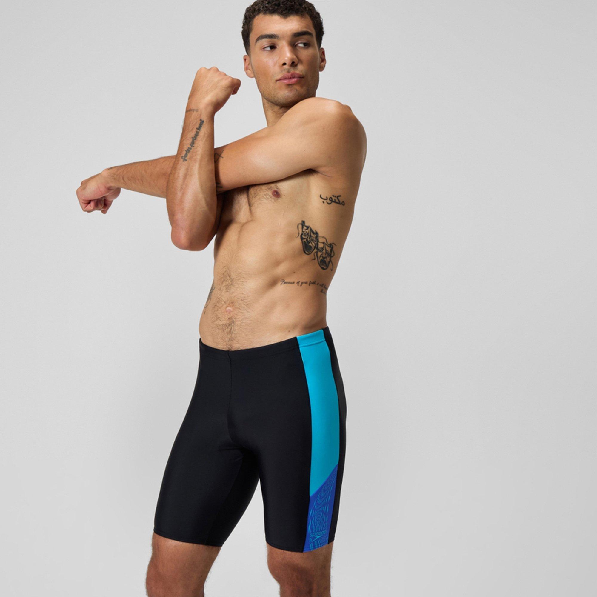 Blk/Cobalt Pop - Speedo - Dive Jammers Mens - 7