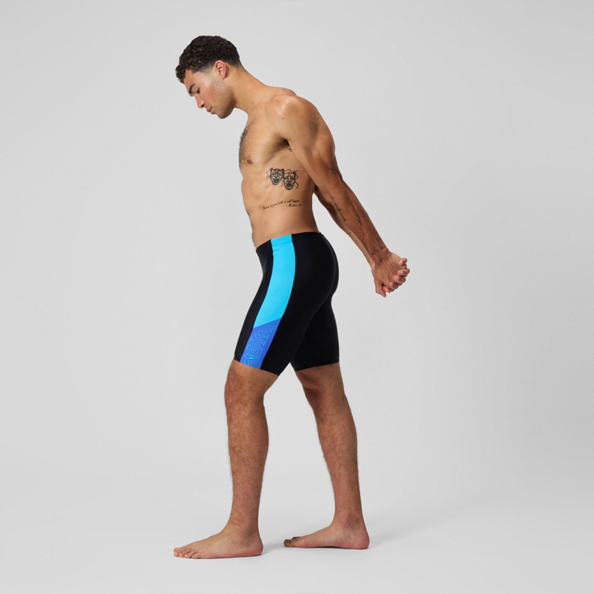 Blk/Cobalt Pop - Speedo - Dive Jammers Mens - 8