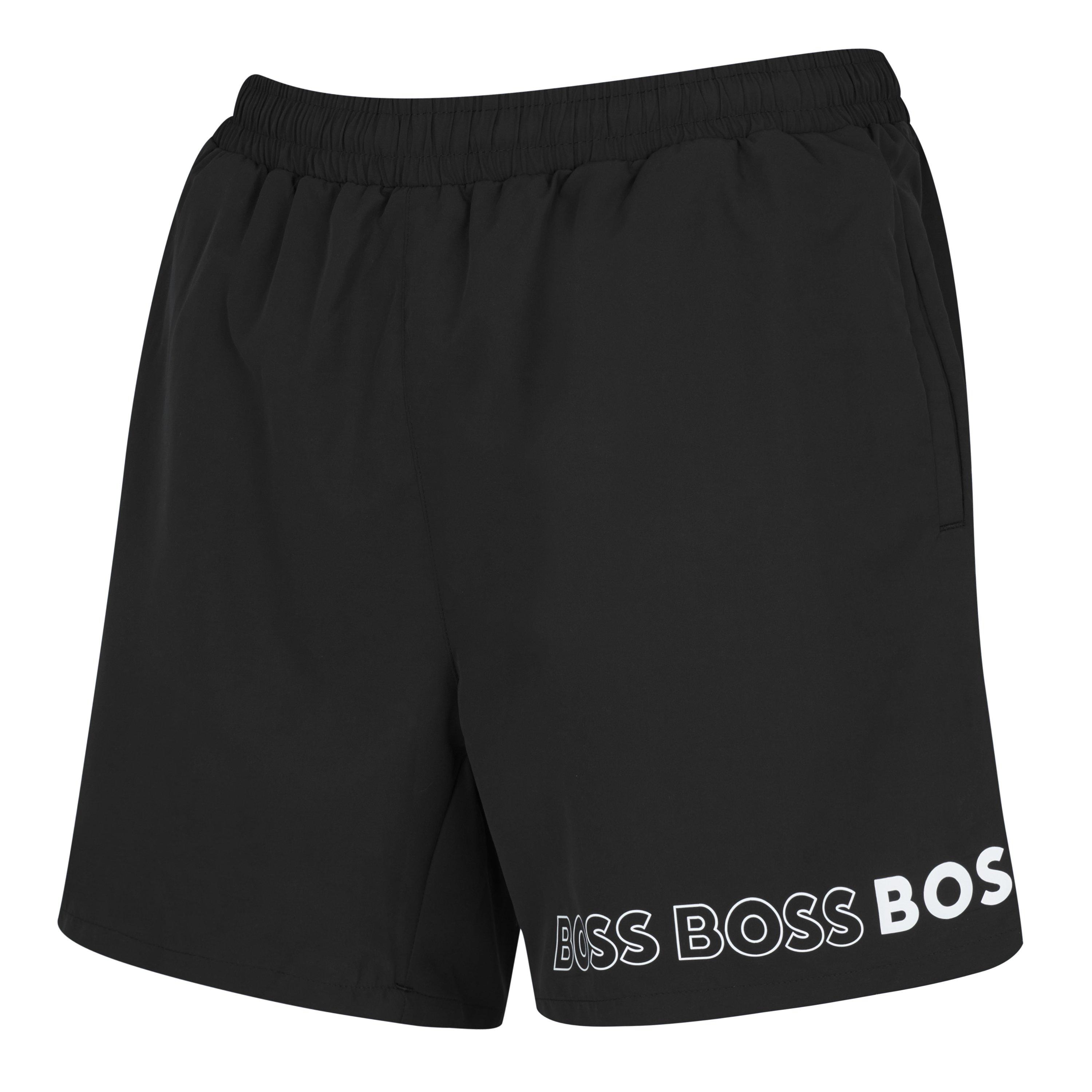 Zwarte 007 - Boss - Men's Dolphin Swim Shorts, Recycled Polyester - 8