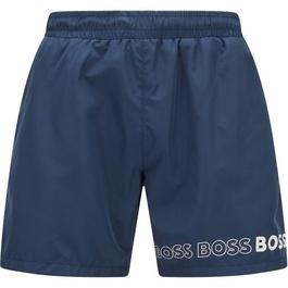 Boss Men's Dolphin Swim Shorts, Recycled Polyester