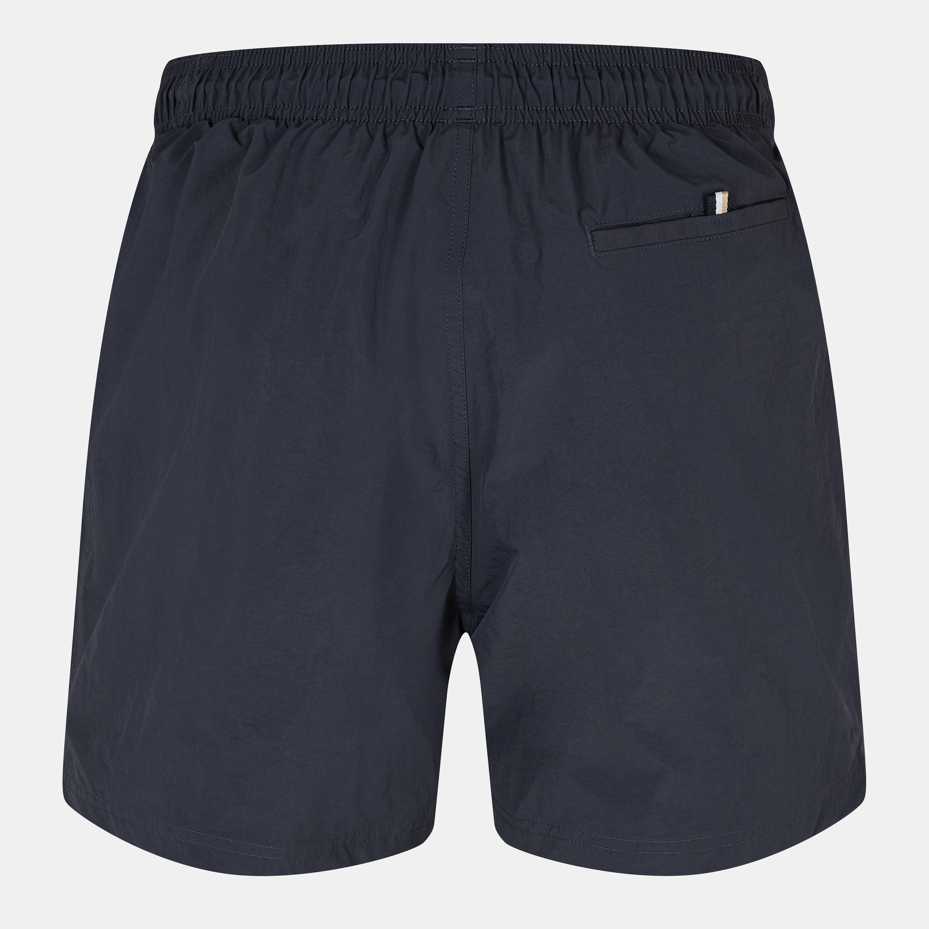 Dark Grey - Boss - Men's Octopus Swim Shorts with Bold  Branding - 2