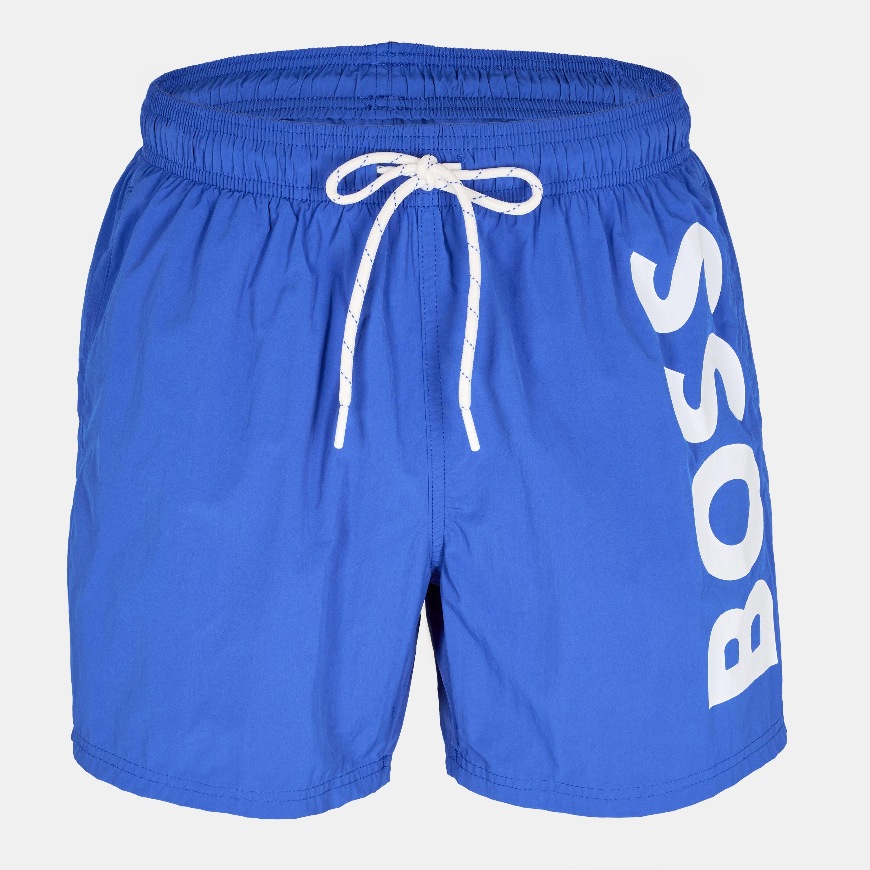 Men's Octopus Swim Shorts with Bold  Branding