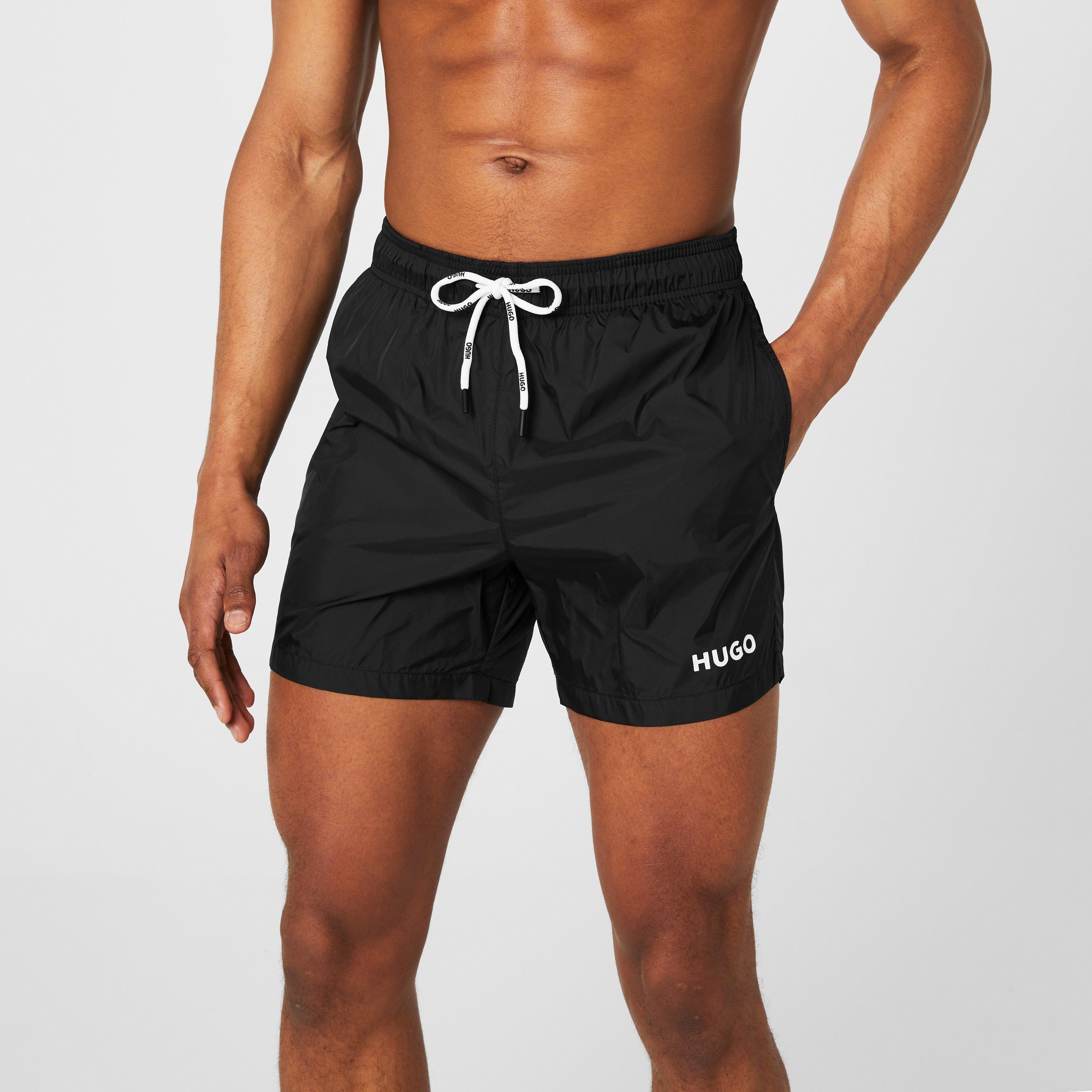 Black 001 - Hugo - Men's Haiti Swim Shorts - 2