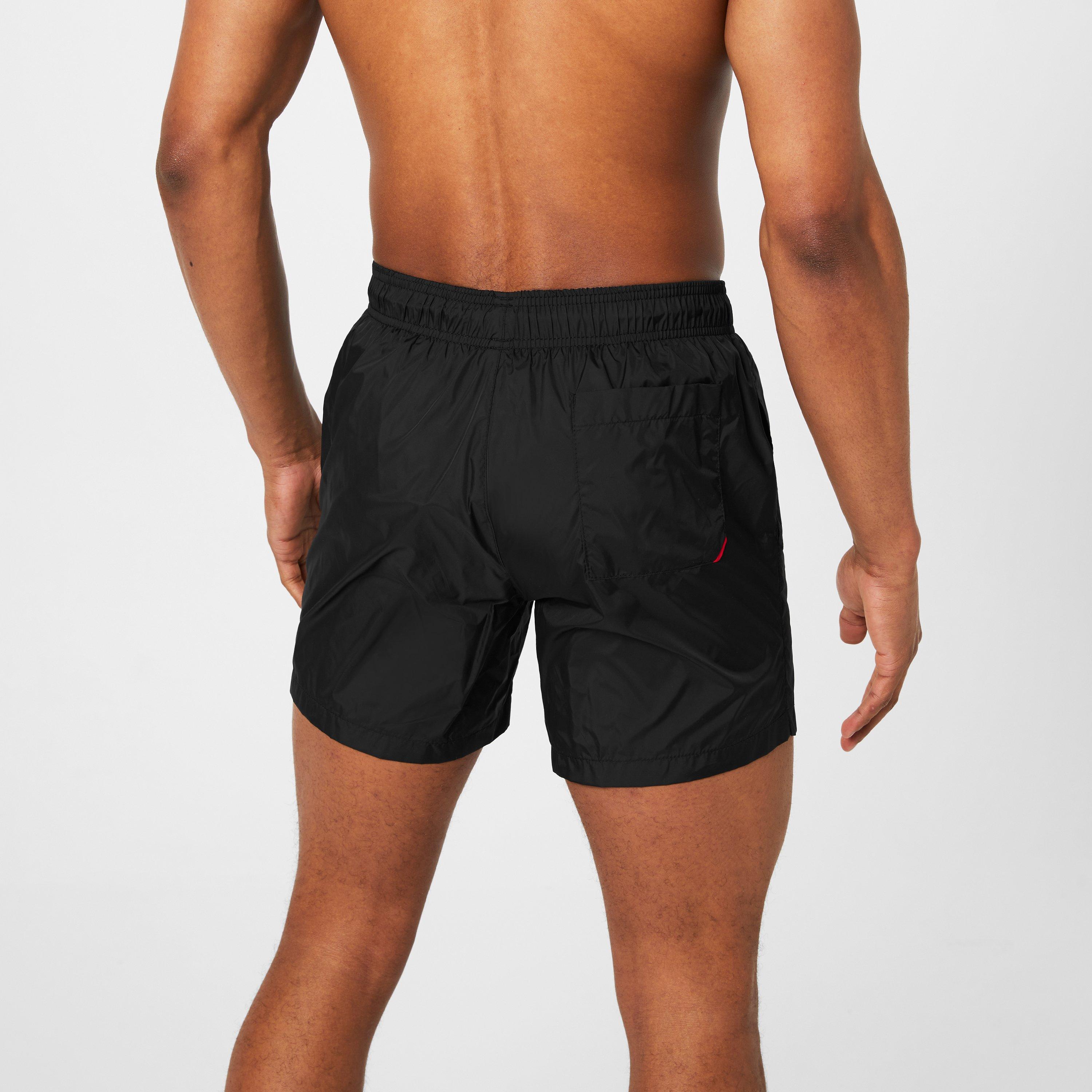 Black 001 - Hugo - Men's Haiti Swim Shorts - 3