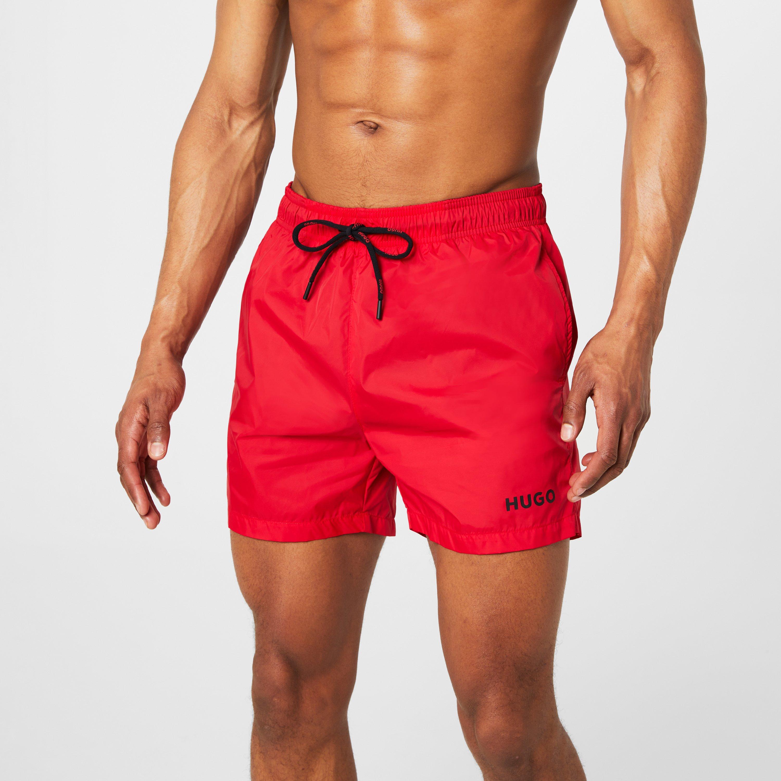 Red 693 - Hugo - Men's Haiti Quick Drying Swim Shorts - 2