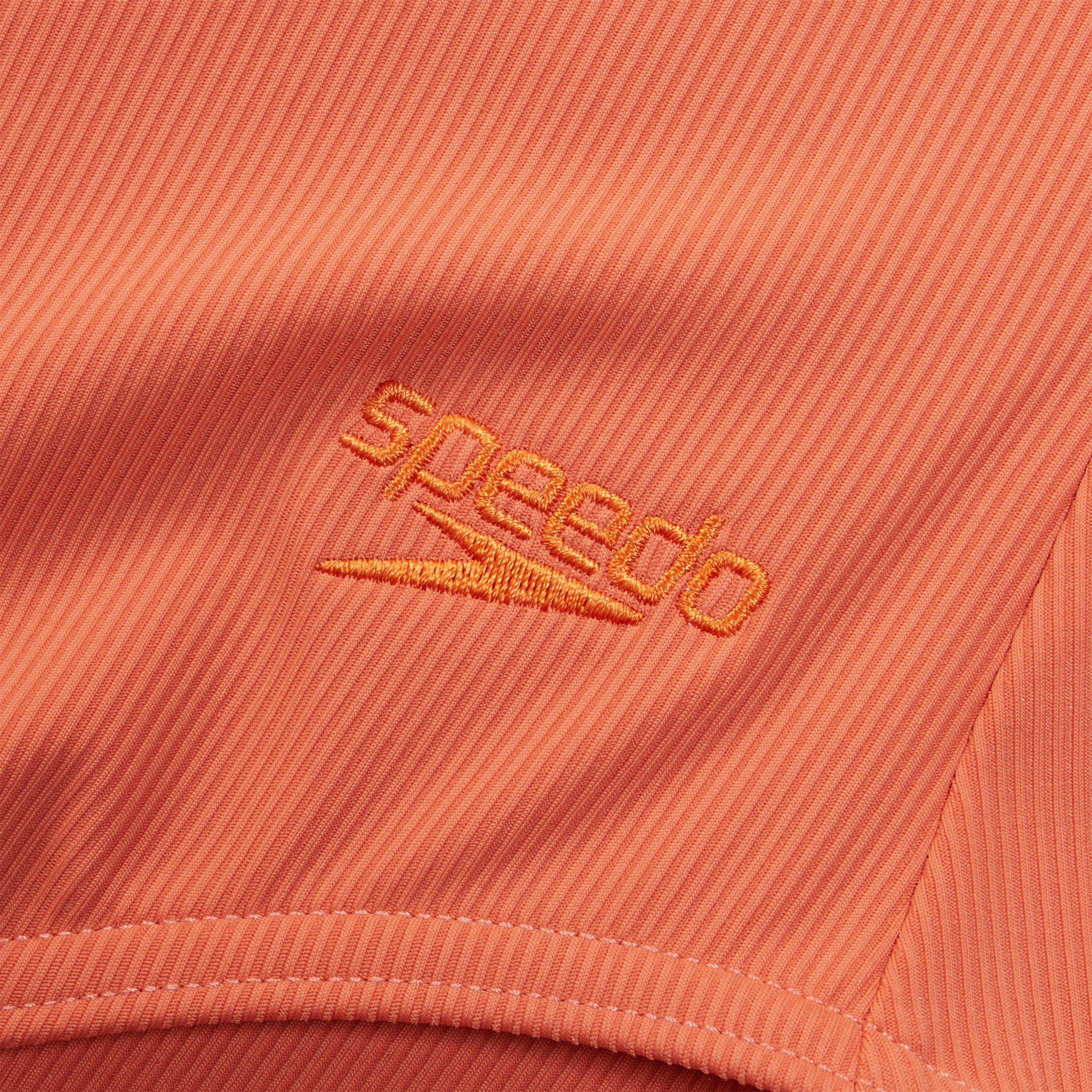 Brown/Orange - Speedo - Belted Deep U-bk - 3