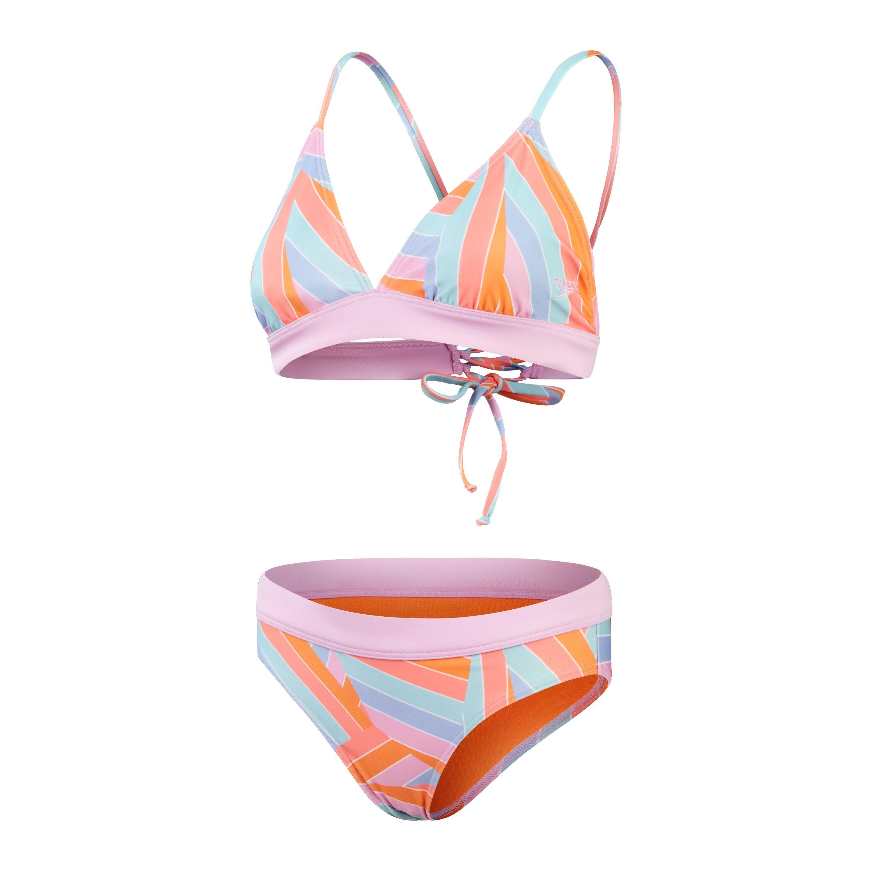 Pink/Blue - Speedo - Banded 2Pc Ld99 - 1