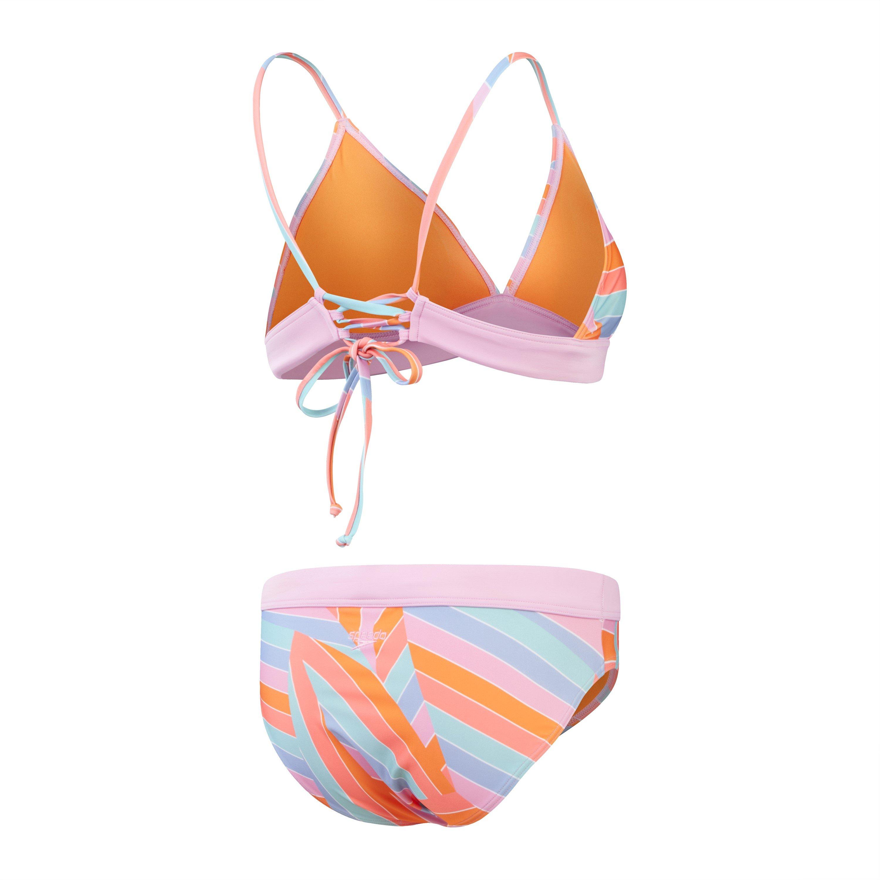 Pink/Blue - Speedo - Banded 2Pc Ld99 - 2