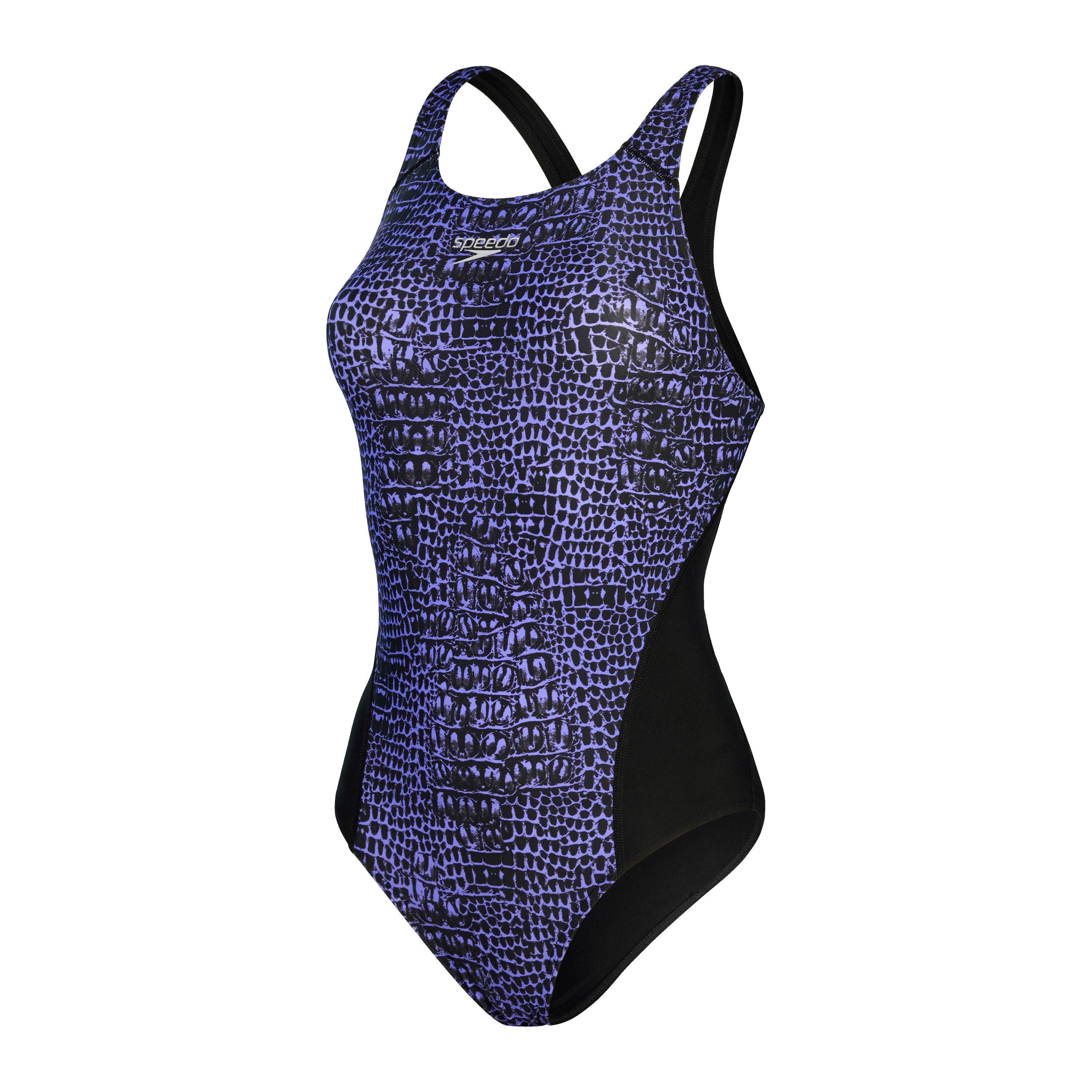 Black/Blue - Speedo - Women's Alov Digi Rb One Piece Swimsuit - 1