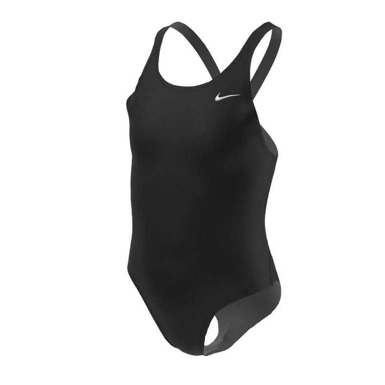 Schwarz - Nike - Solid Swimsuit - 2