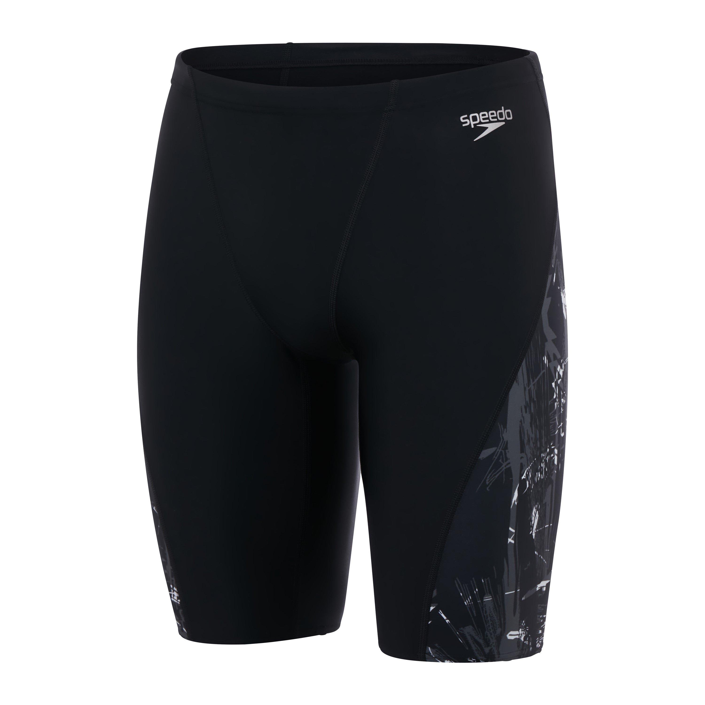 Black/Grey - Speedo - Men's Swim Shorts - 1
