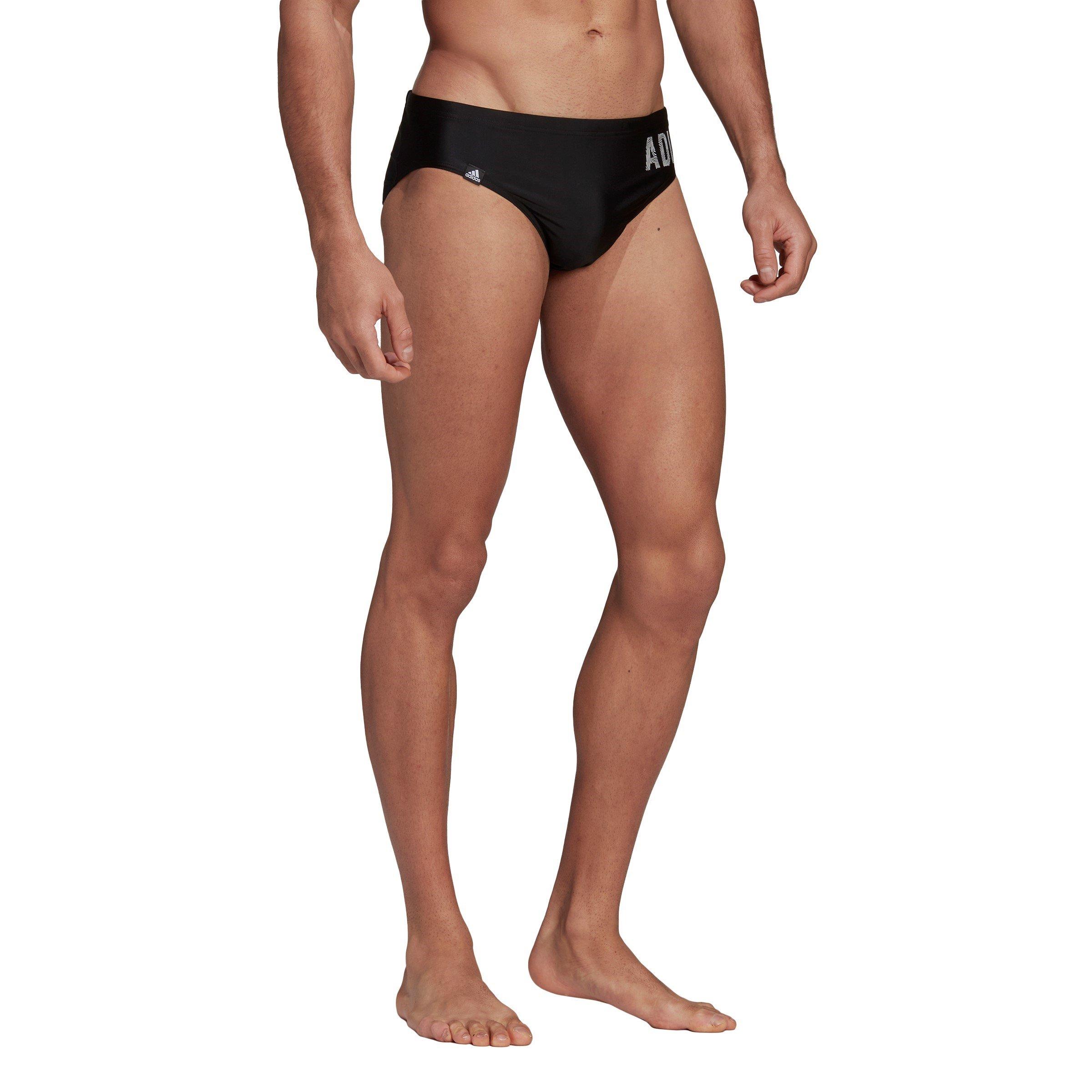 Black/Imp - adidas - Swim Trunks - 4