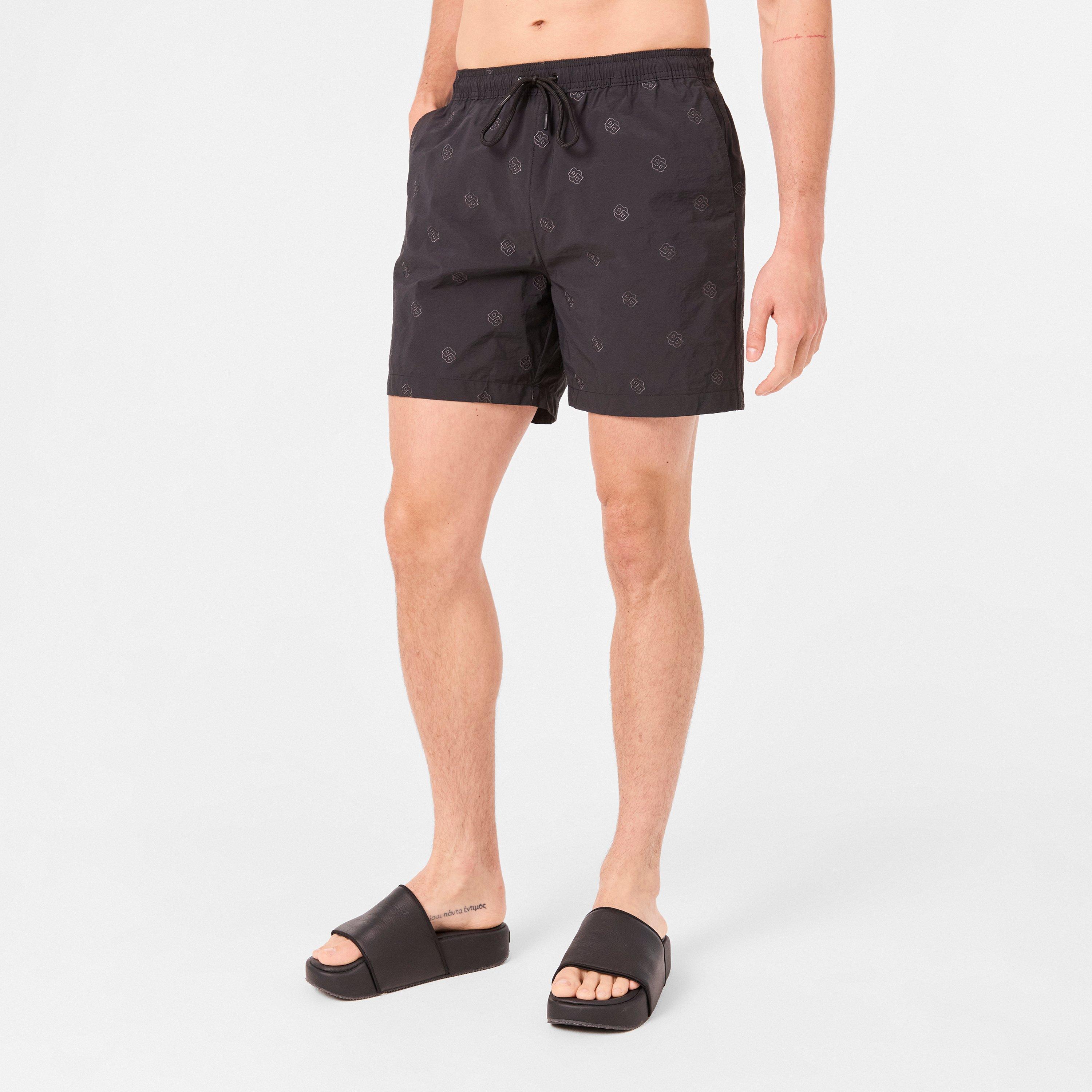 Black 001 - Boss - Men's Jean Swimshort, Jean-style Swim Shorts - 3