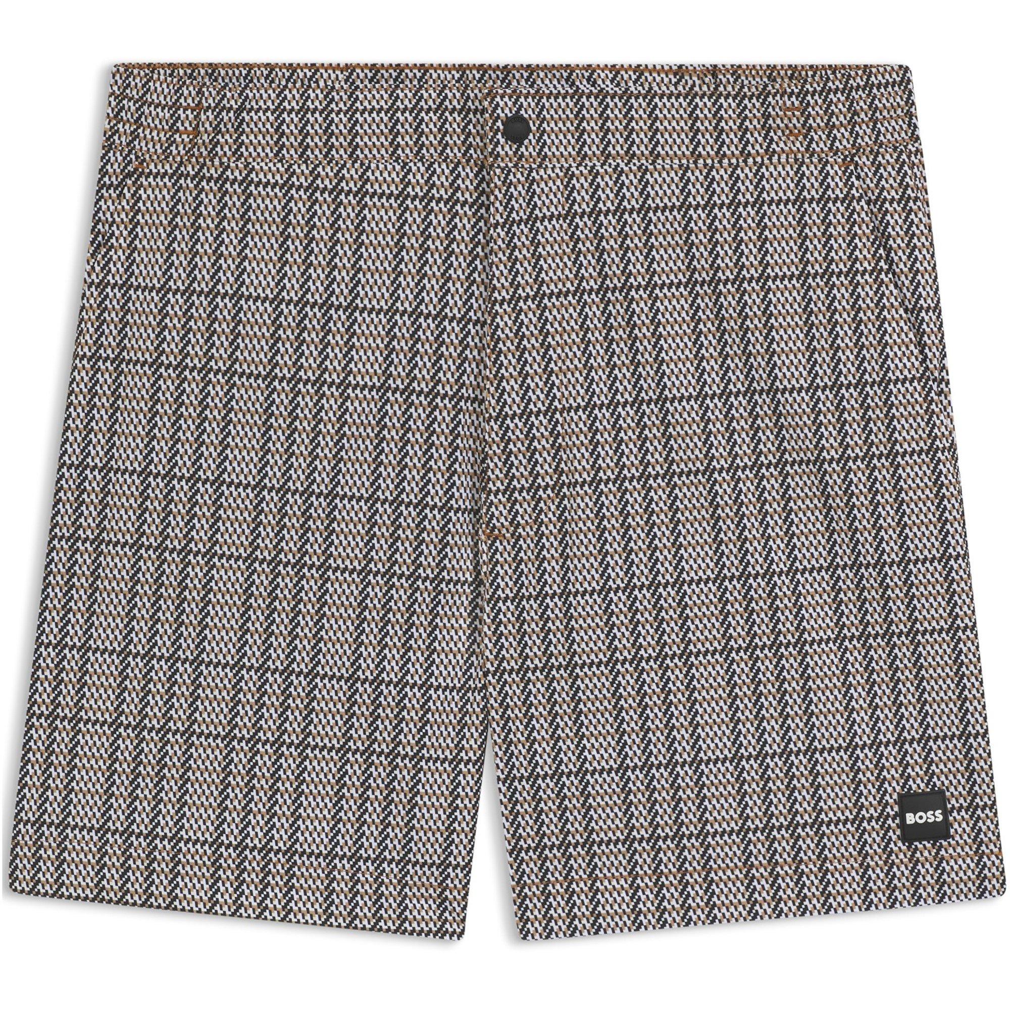 Black 001 - Boss - Men's BW Beach Swim Shorts, Beach to Bar Versatility - 1