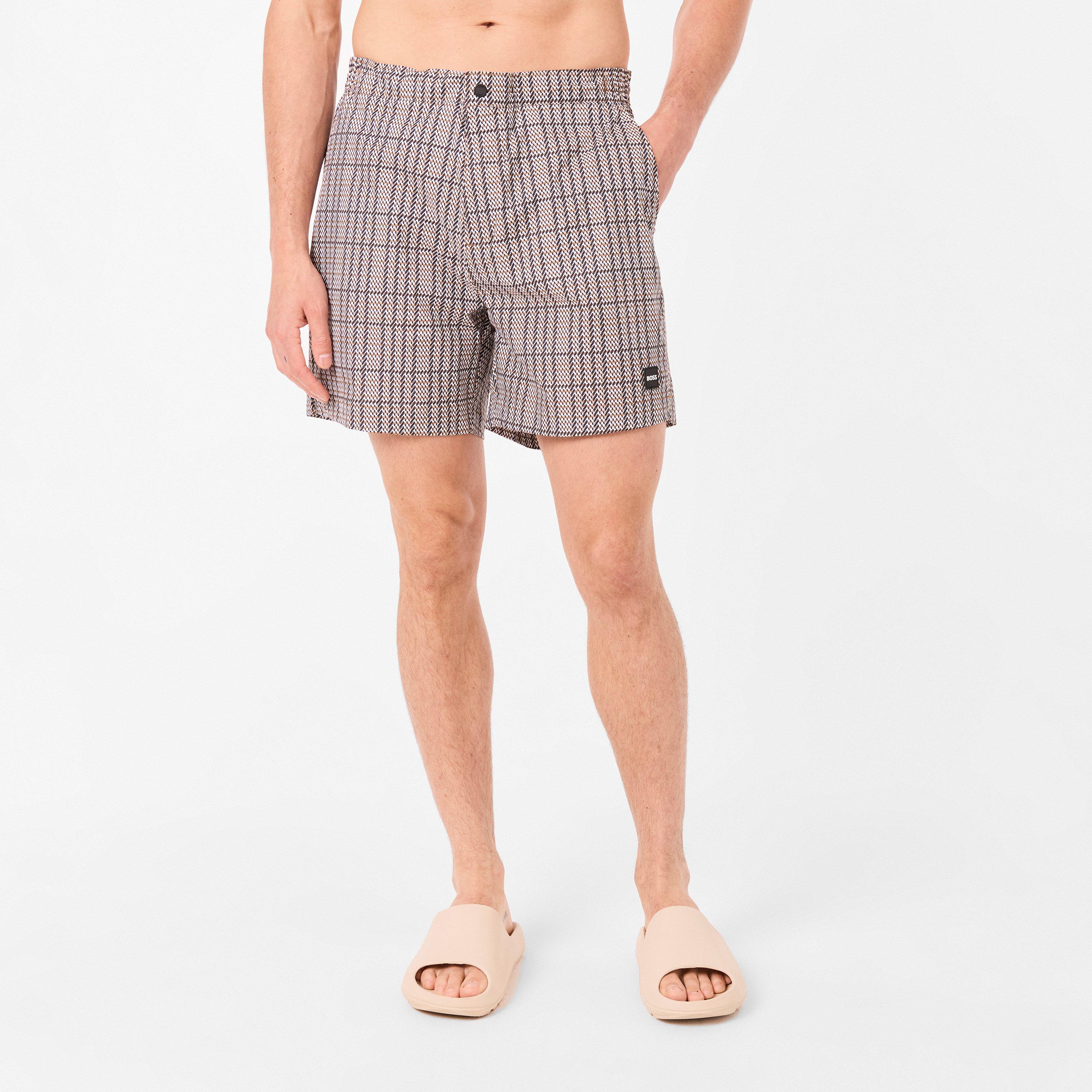 Black 001 - Boss - Men's BW Beach Swim Shorts, Beach to Bar Versatility - 3