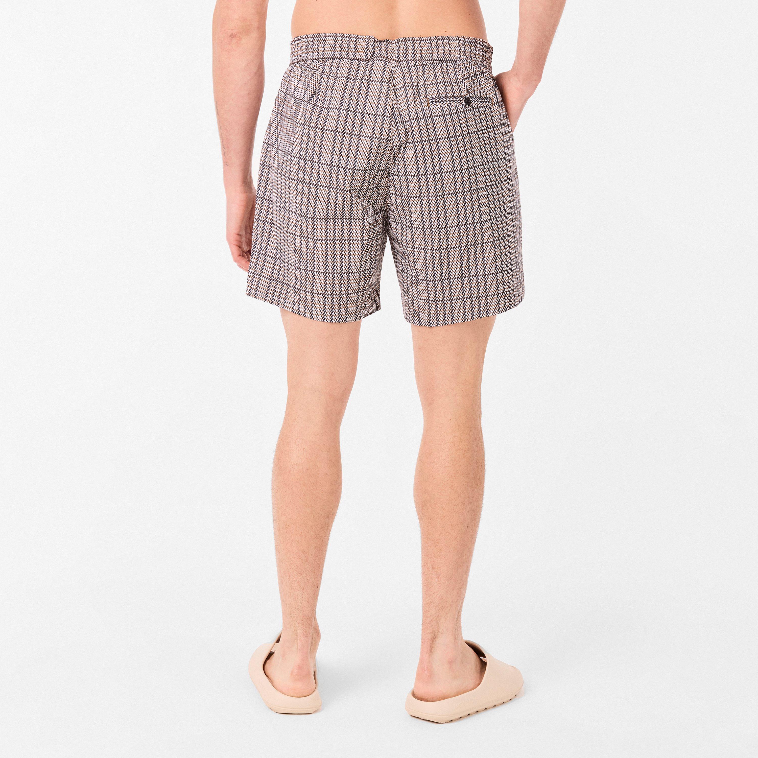 Black 001 - Boss - Men's BW Beach Swim Shorts, Beach to Bar Versatility - 4