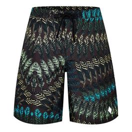 Marcelo Burlon Feather Shorts