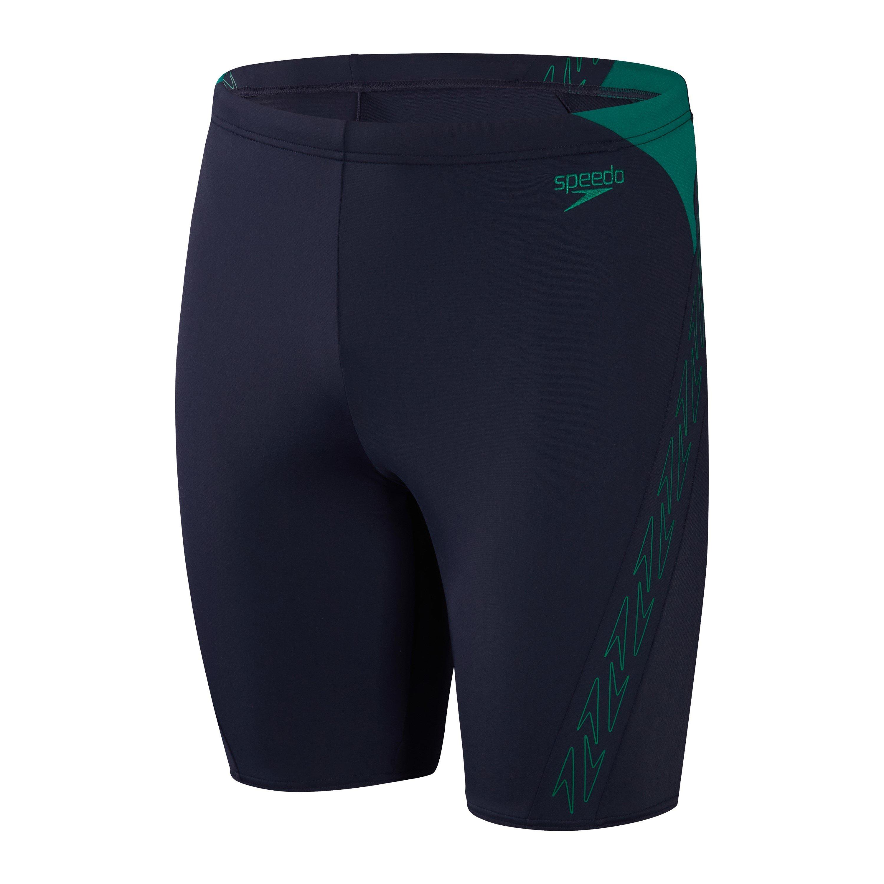 Navy/Green - Speedo - Men's Spl Jam Am Swim Shorts - 1