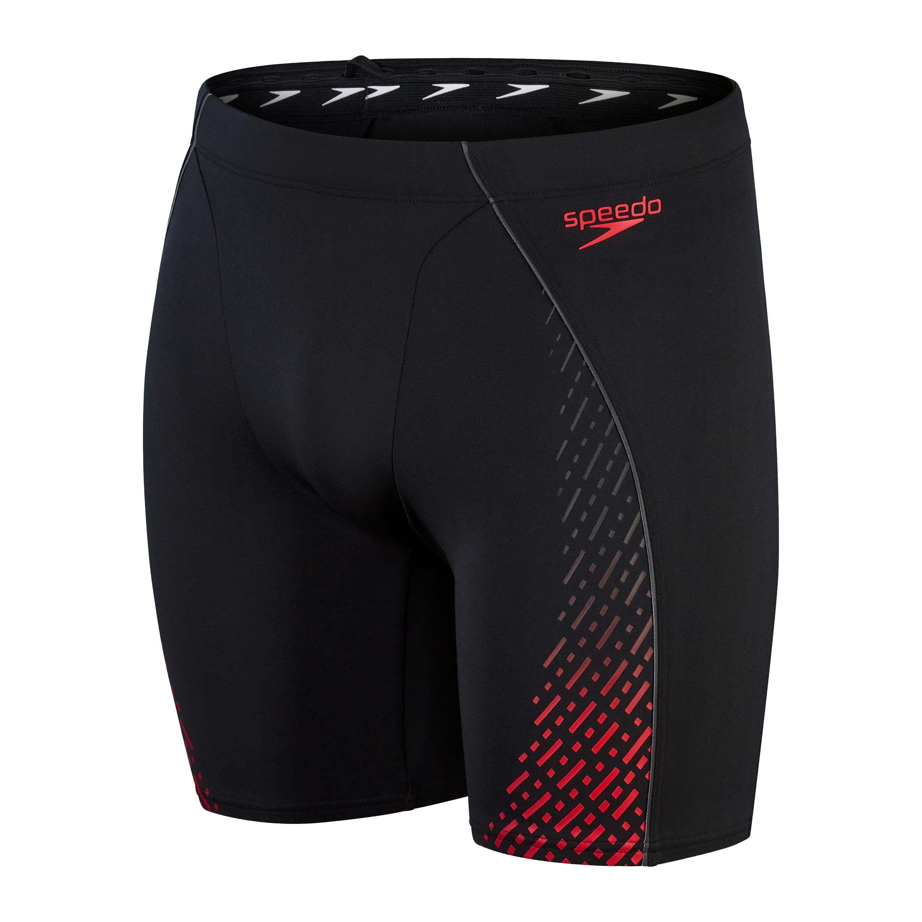 Speedo Men's Mid Jam Swim Shorts - Black - 26