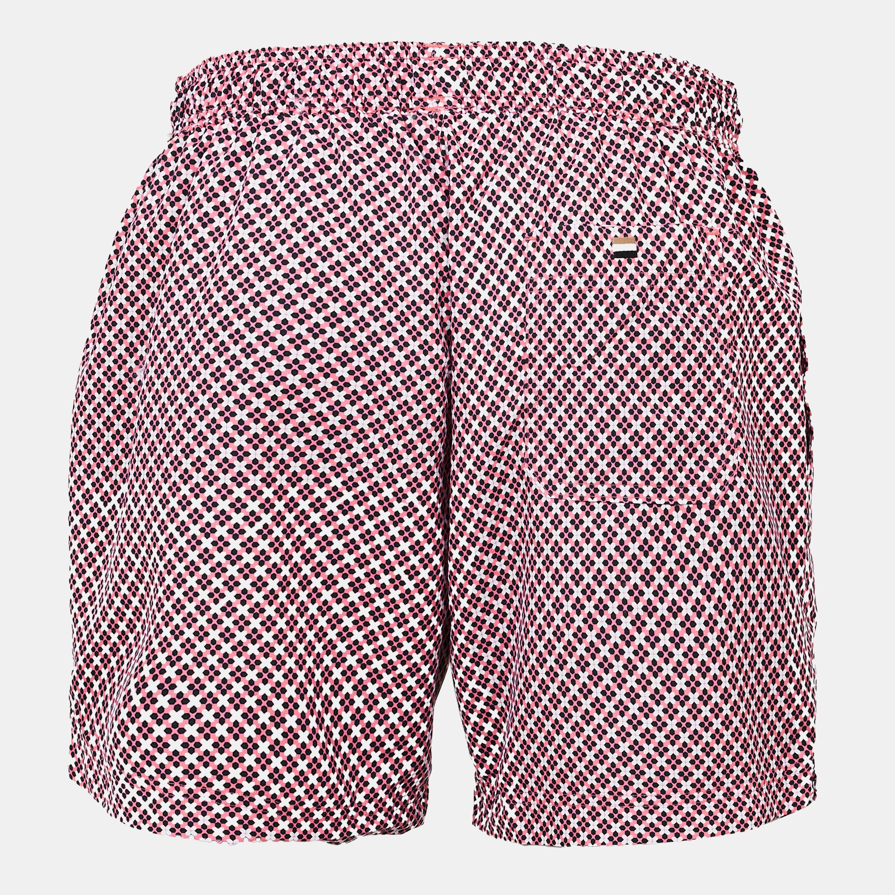 Bright Pink 671 - Boss - Men's BW Vibe SwimShort Stylish Swim Shorts - 2