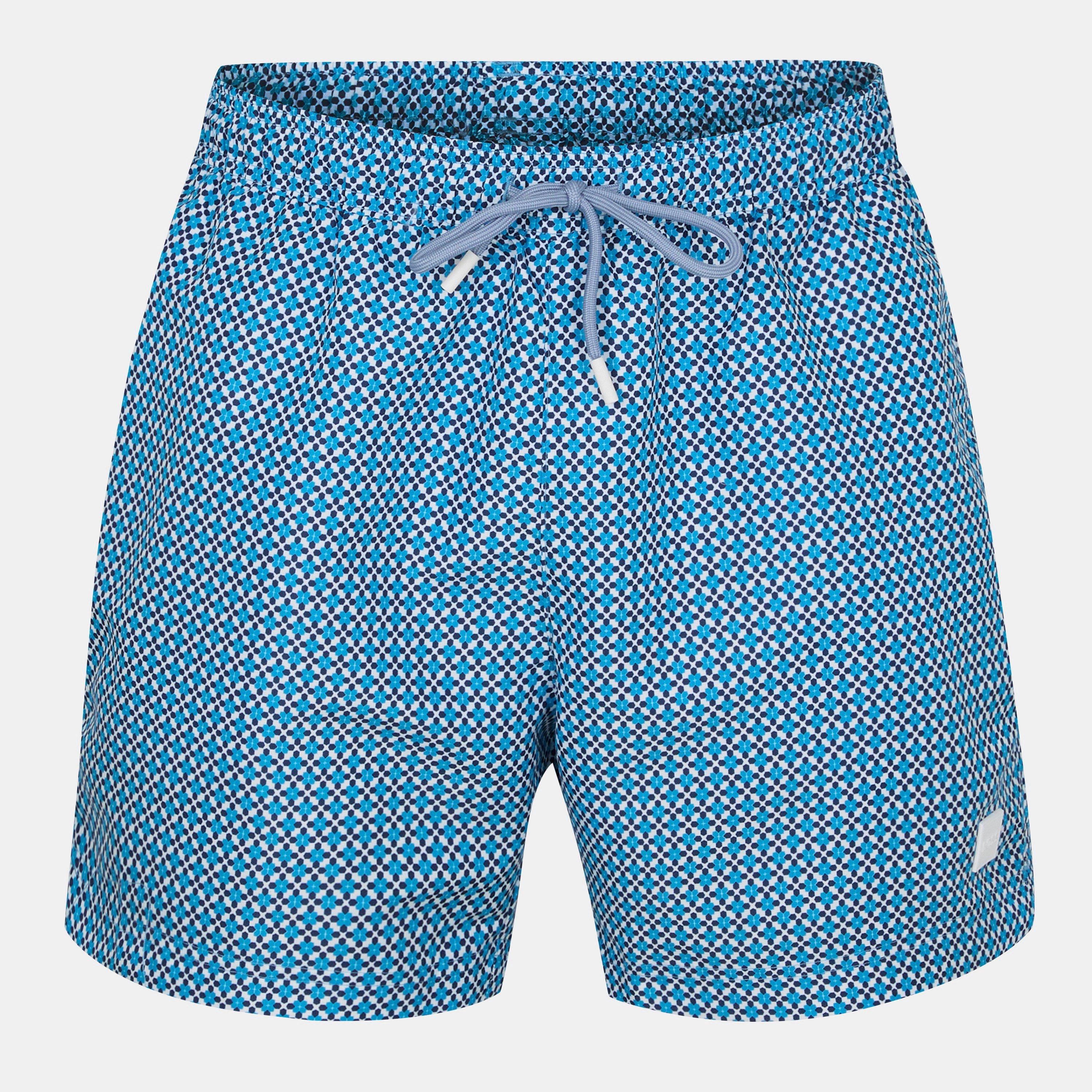Open Blue 483 - Boss - Men's Vibe Quick Drying Mesh Lined Swim Shorts - 1