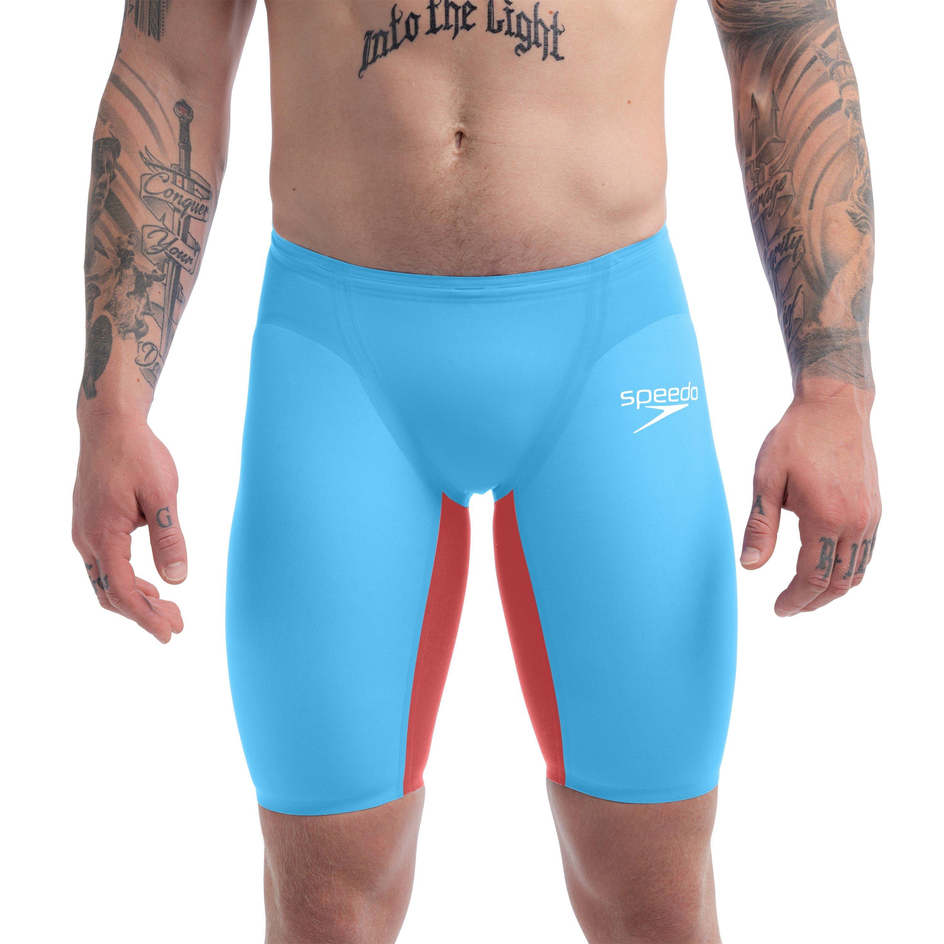 Speedo Men's Valor Jam Jammers - Blue/Red - 30