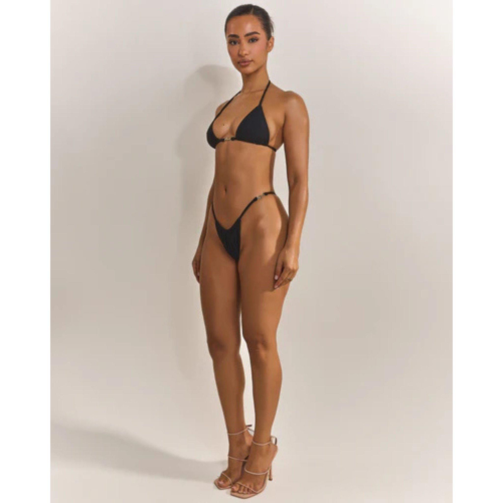 Black - Mars The Label - Women's Detail Bikini Set - 2