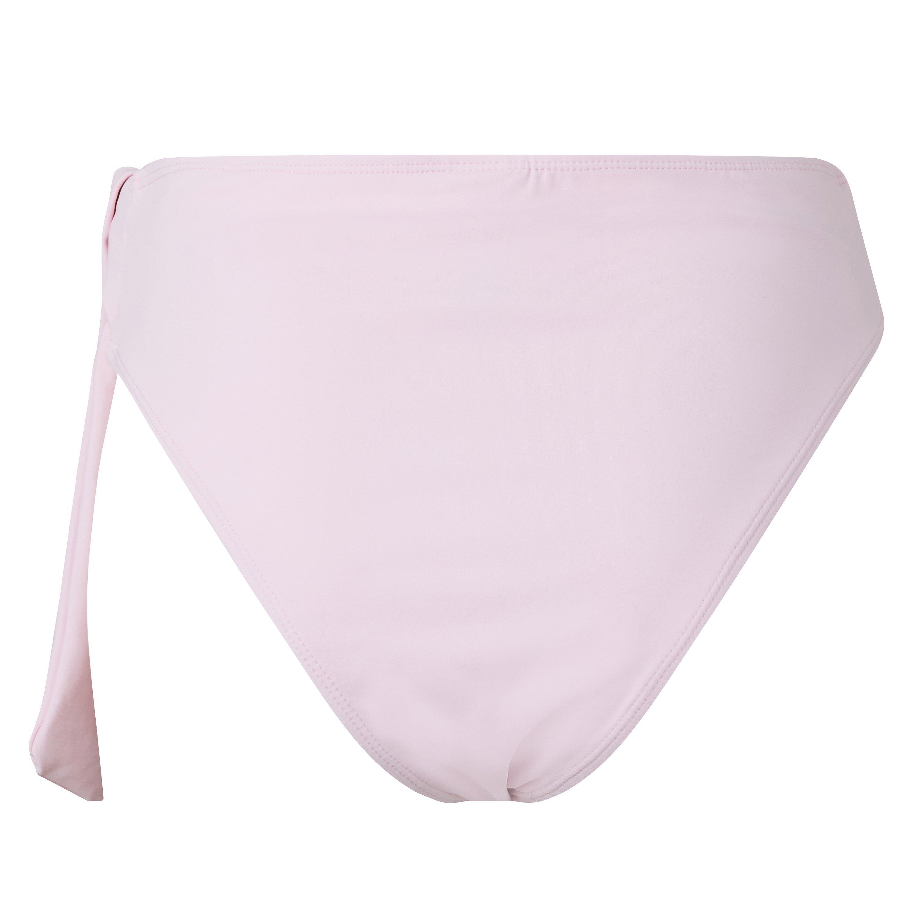 Pink - 4th and Reckless - Women's Cara High Leg Bikini Bottoms - 2