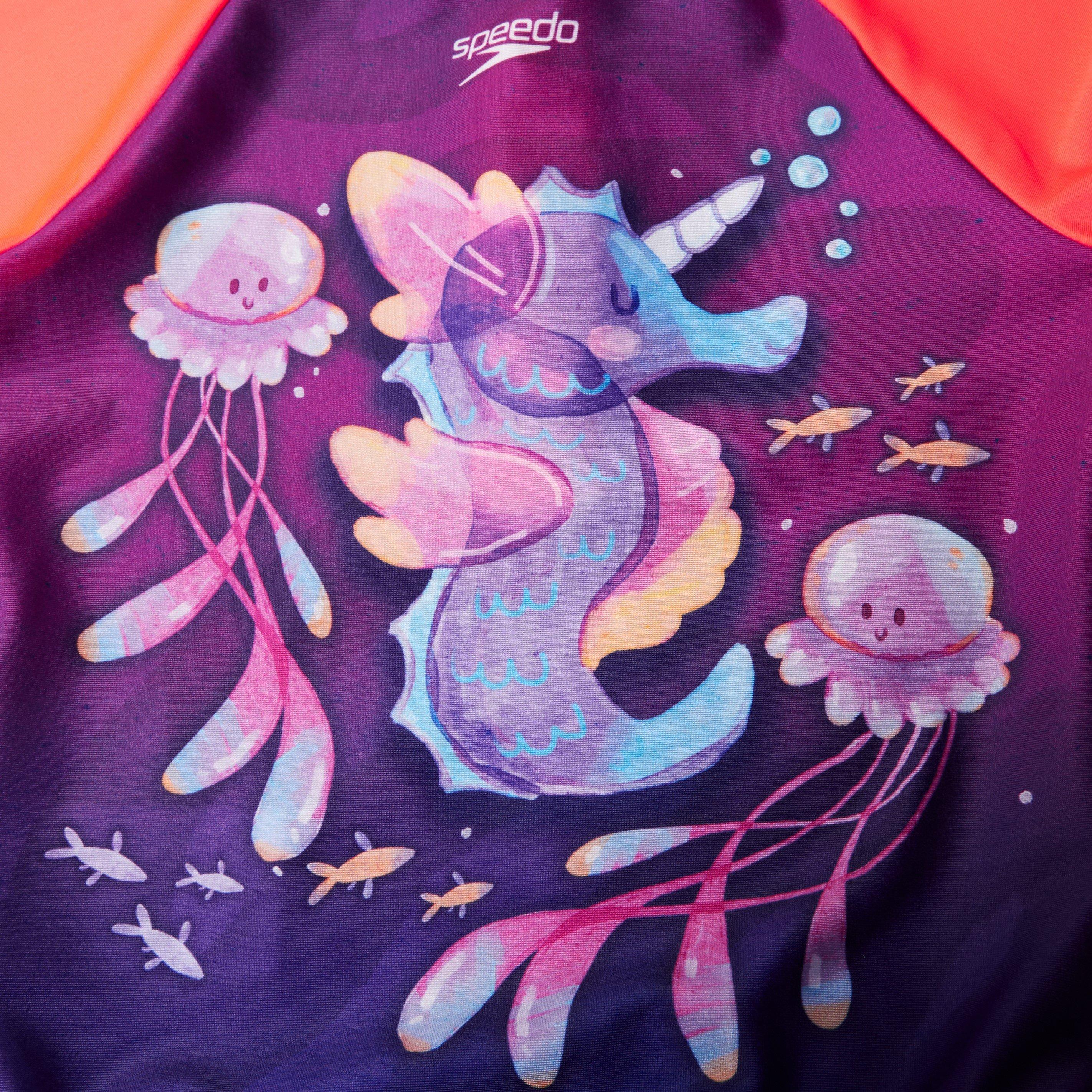 Purple/Pink - Speedo - Pt Frill 1Pc In99 - 3