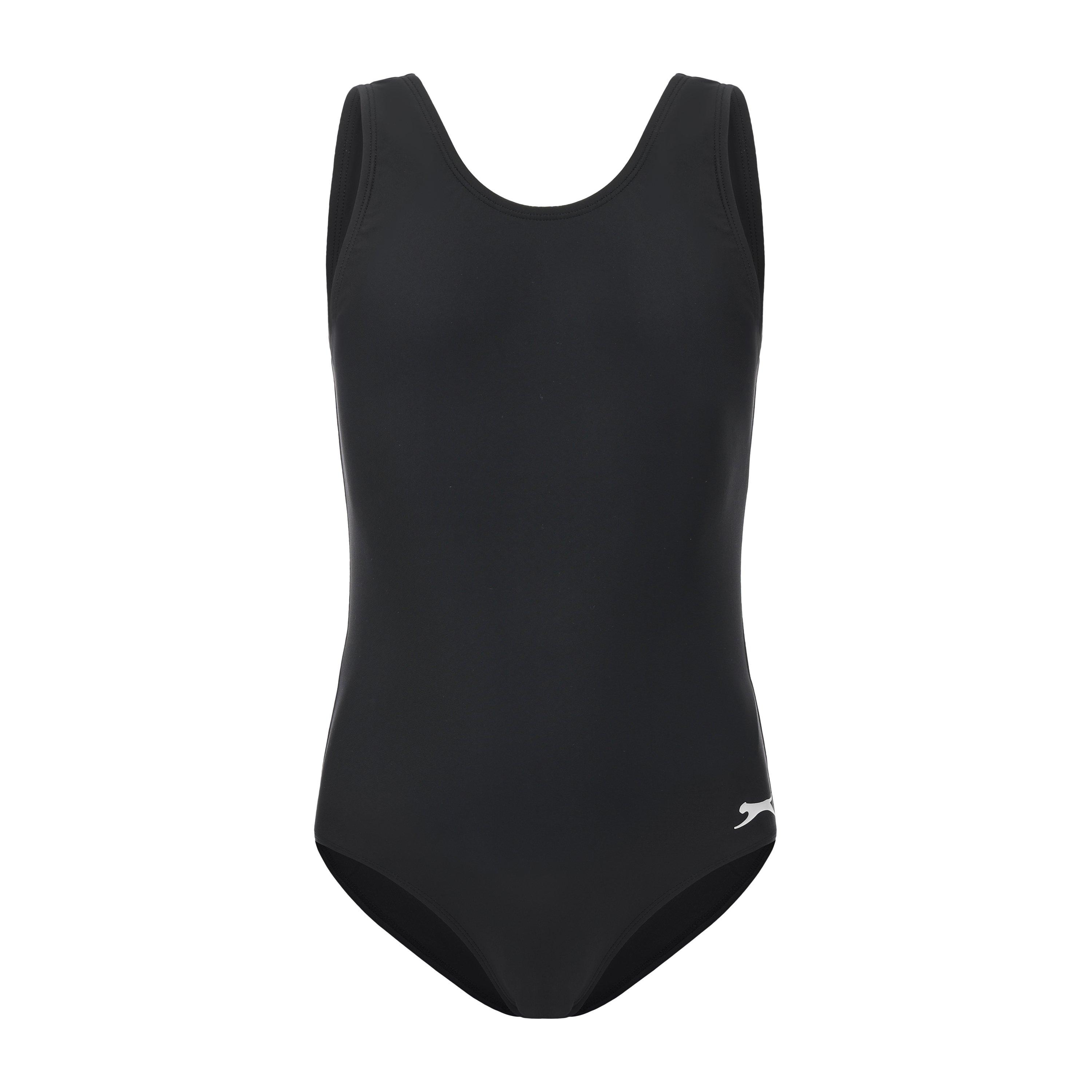 Sort - Slazenger - LYCRA® XTRA LIFE™ Swimsuit Junior Girls - 1