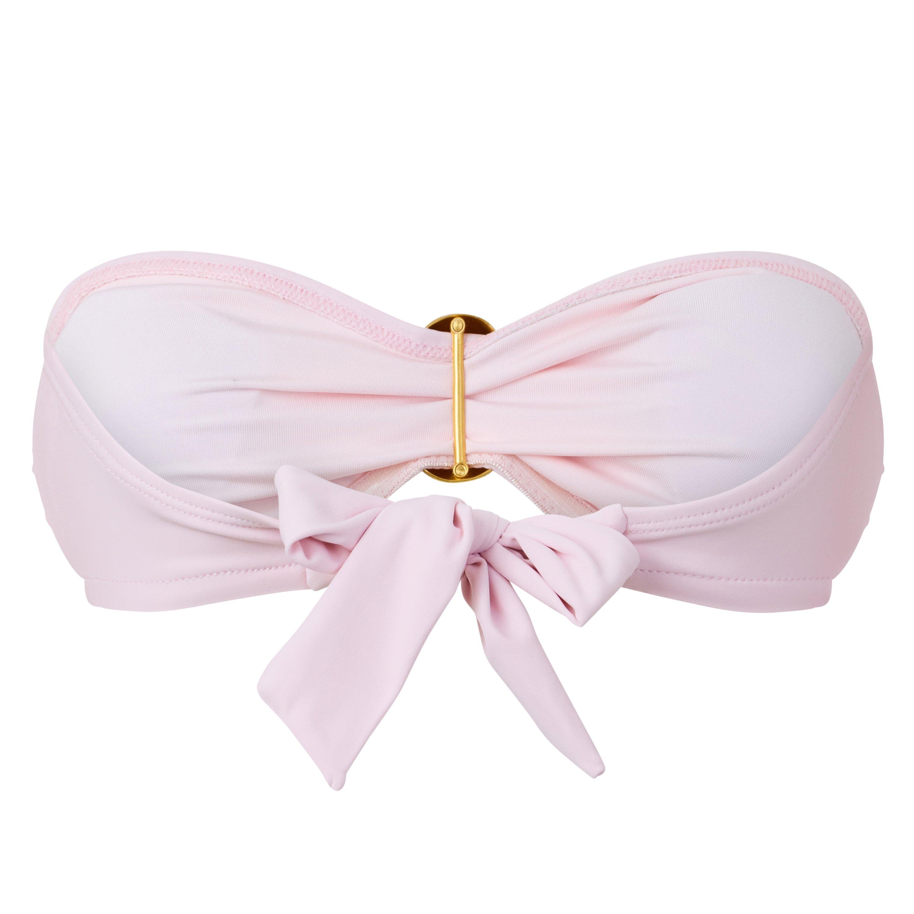 Pink - 4th and Reckless - Women's Cara Bandeau Bikini Top - 2