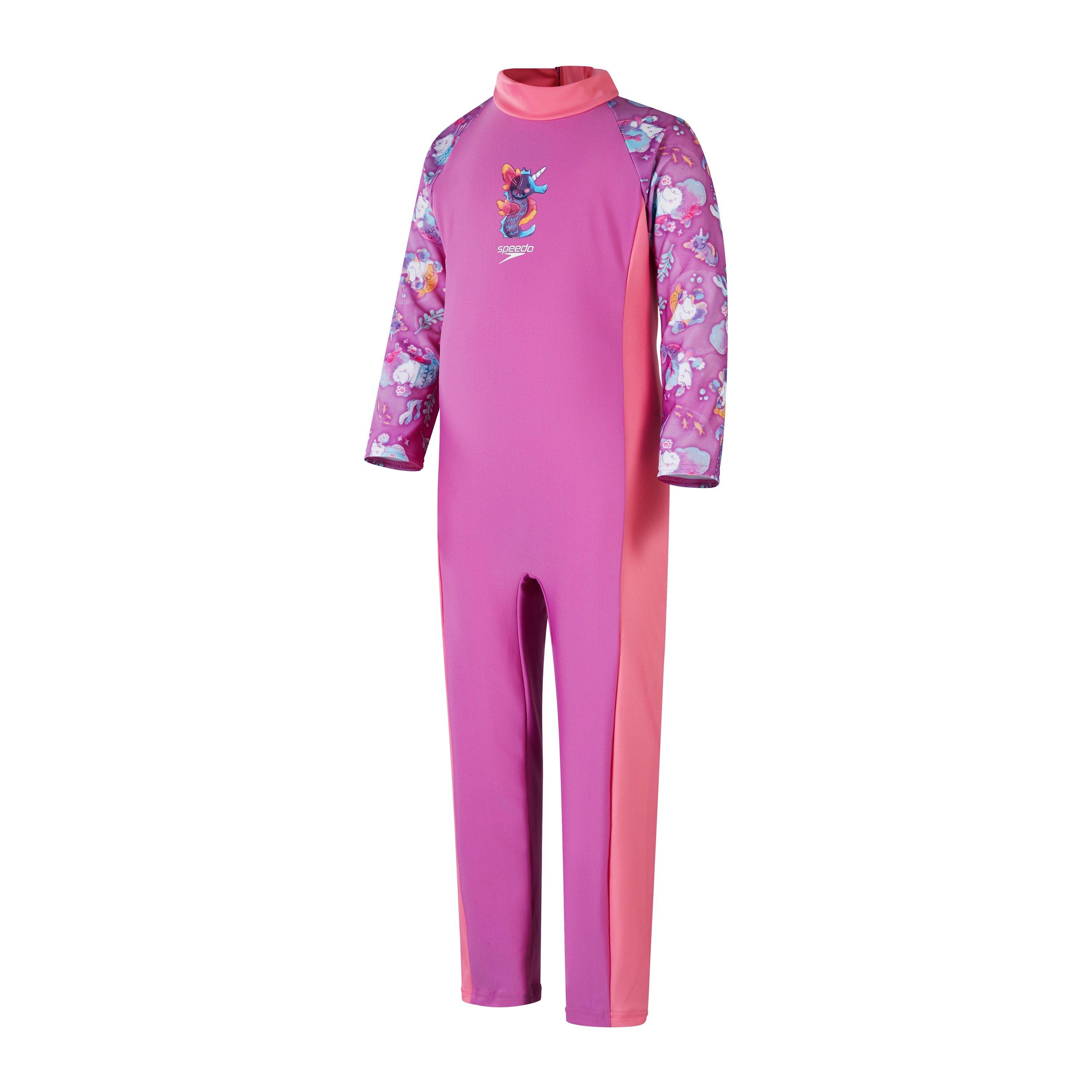 Speedo  Kids' Allinone One Piece Swimsuit - Pink - 9-12 Mnth