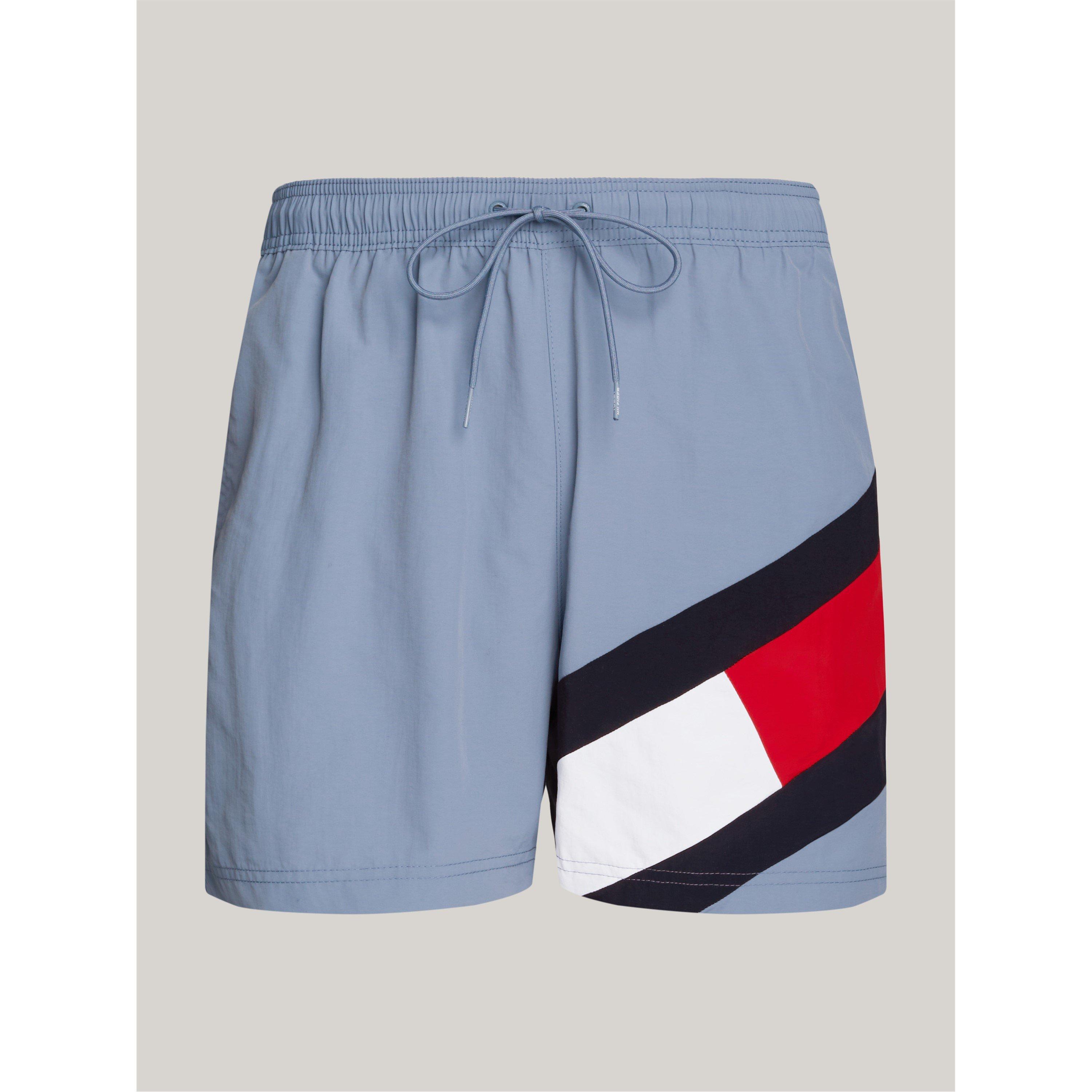 Blue Coal - Tommy Hilfiger - Flag Swim Shorts - 1