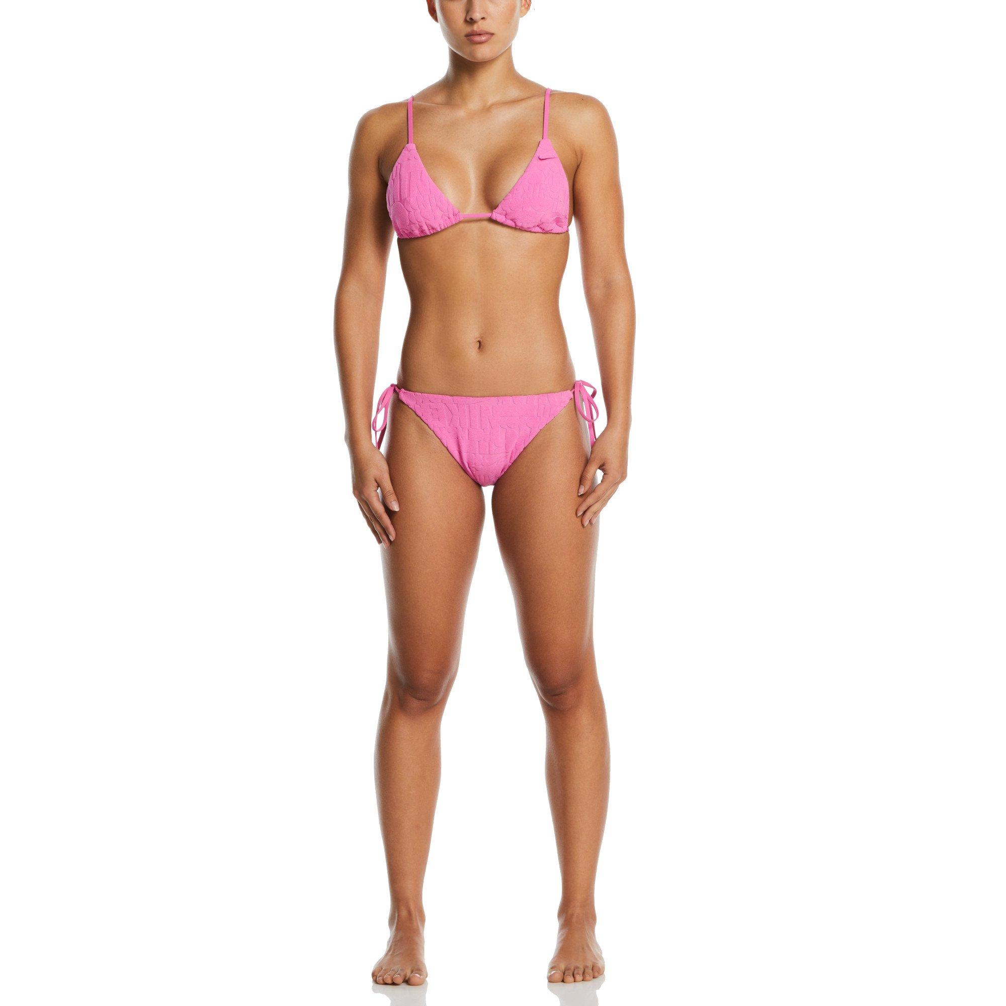 Playful Pink - Nike - Retro Flow Tie String Bikini Bottom - 2