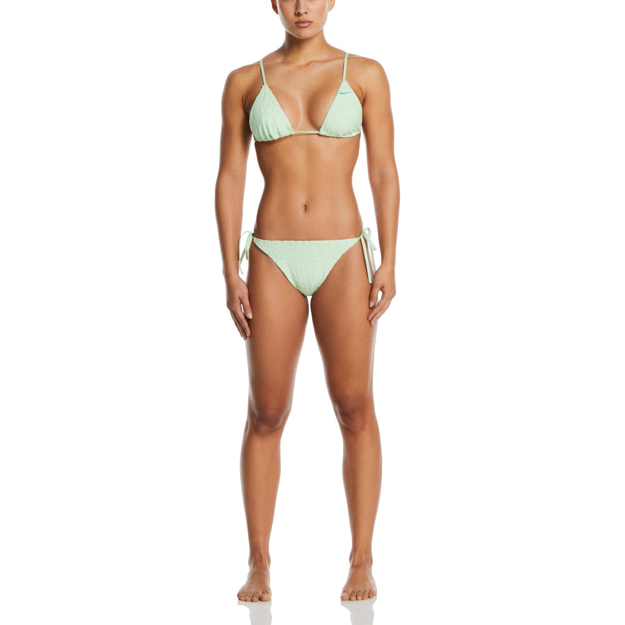 Vapor Green - Nike - Retro Flow Tie String Bikini Bottom - 2