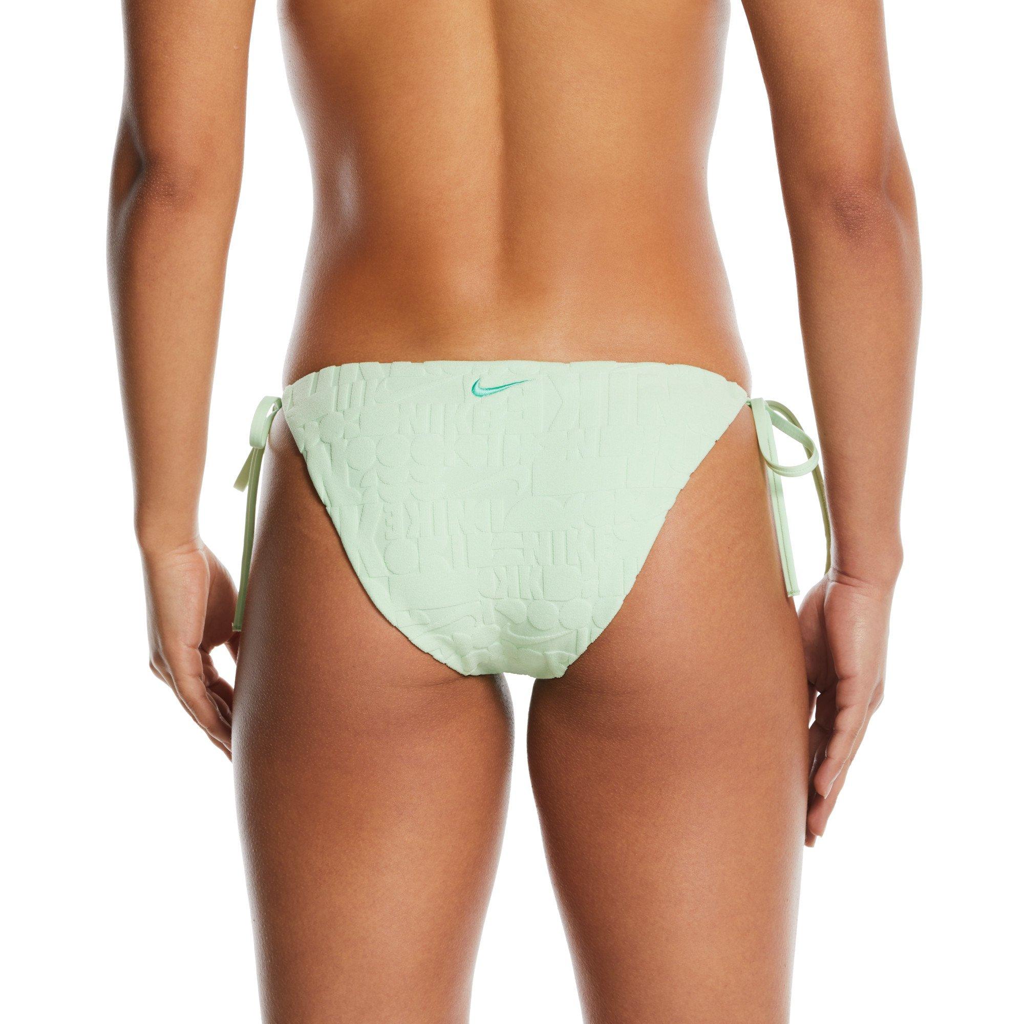 Vapor Green - Nike - Retro Flow Tie String Bikini Bottom - 3