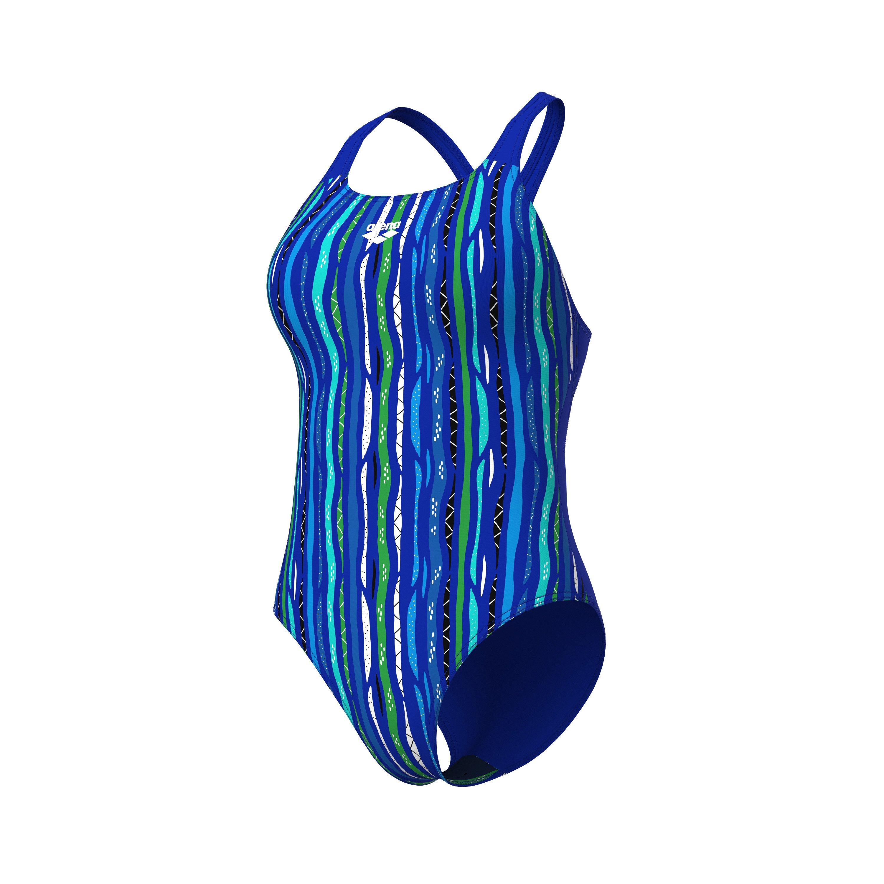 Arena Women's One Piece Swimsuit - Neon Blue - 8 (XS)
