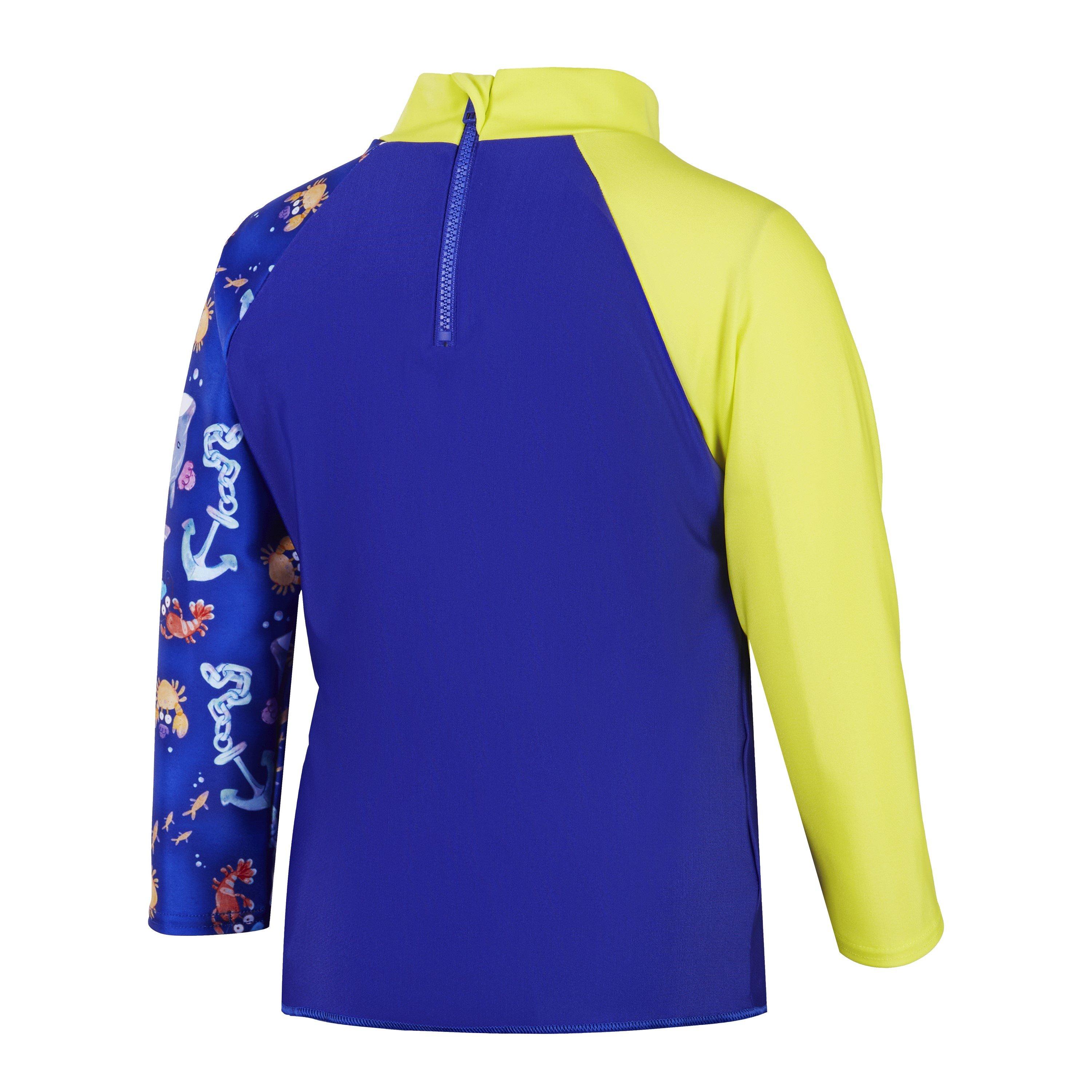 Blue/Yellow - Speedo - Digi Ls Rshtp Bb99 - 2