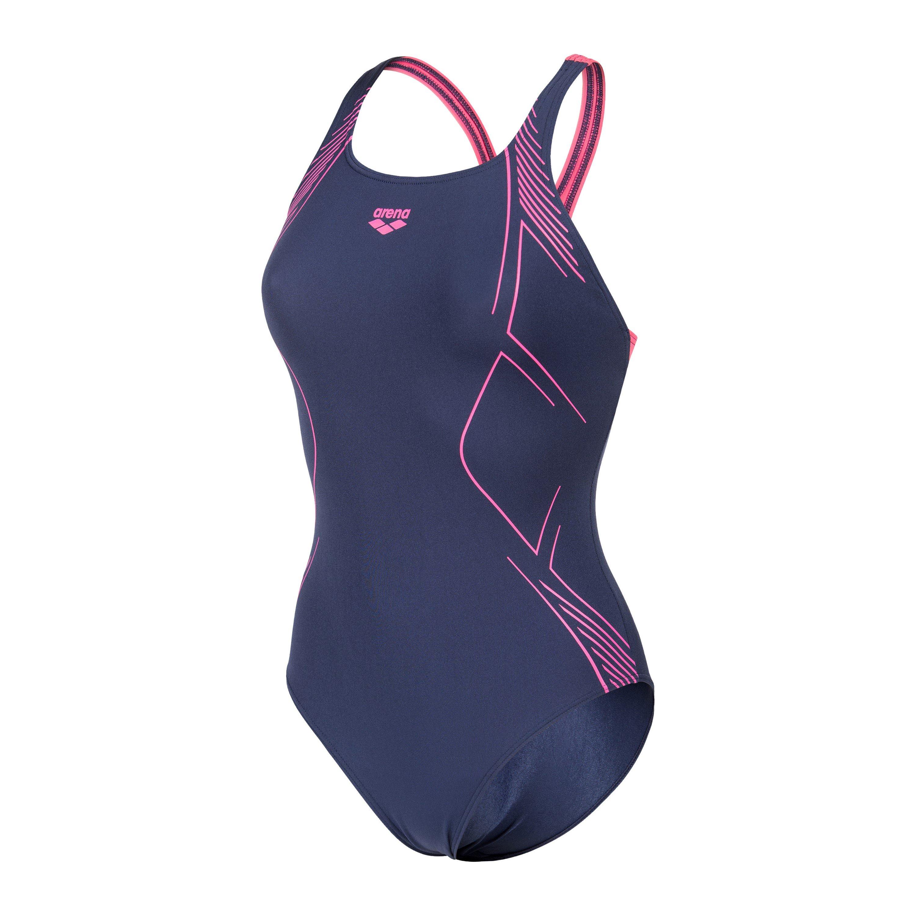 Arena Women's One Piece Swimsuit - Navy - 16 (XL)
