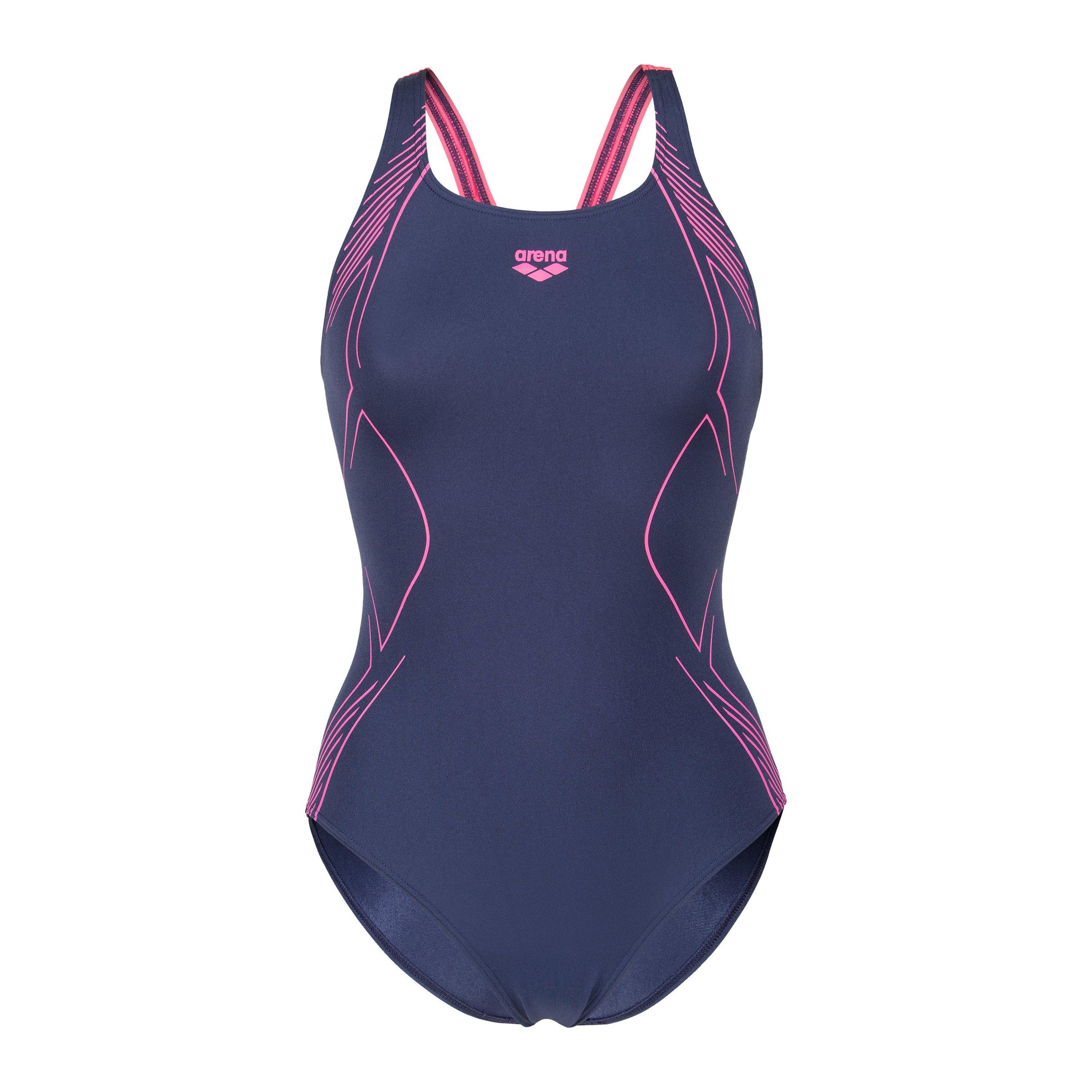 Navy - Arena - Women's One Piece Swimsuit - 2