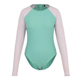 SoulCal Long Sleeve Swimsuit Womens