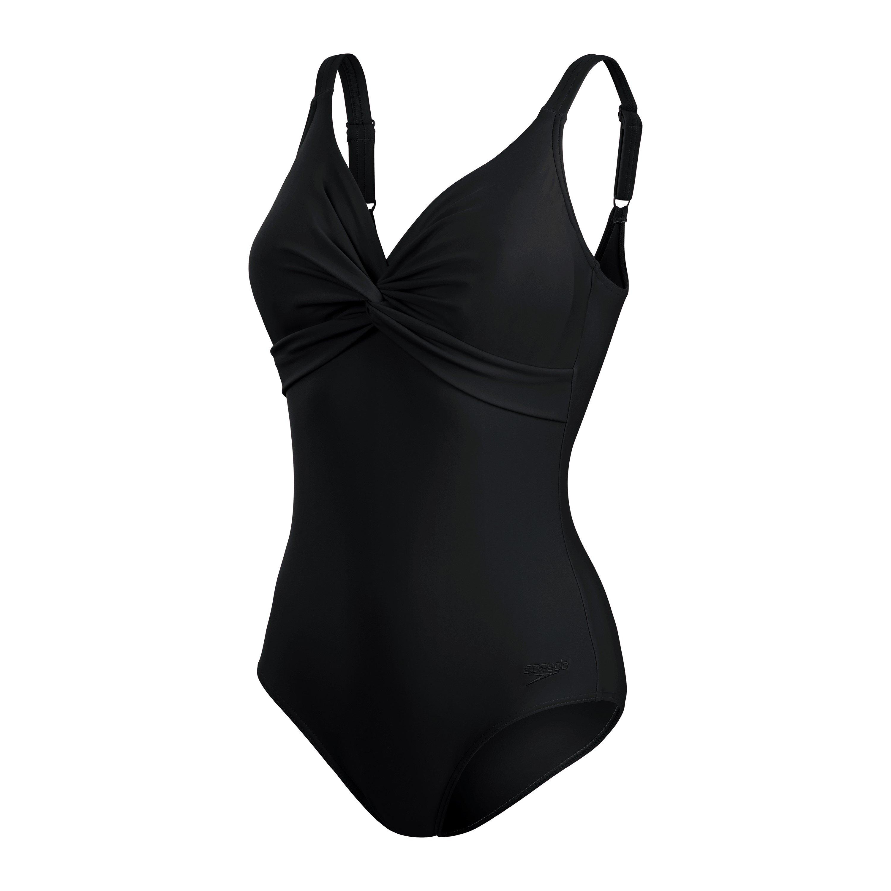 Speedo Women's One Piece Swimsuit - Black - 32 (S)